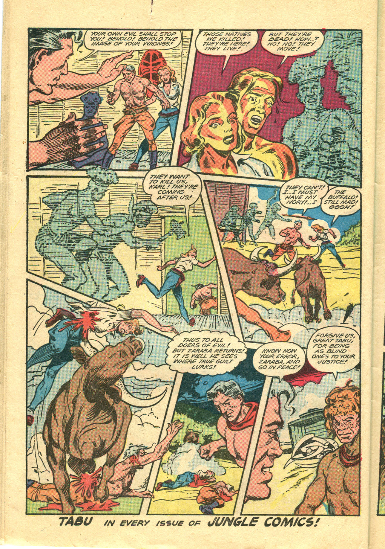 Read online Jungle Comics comic -  Issue #97 - 42