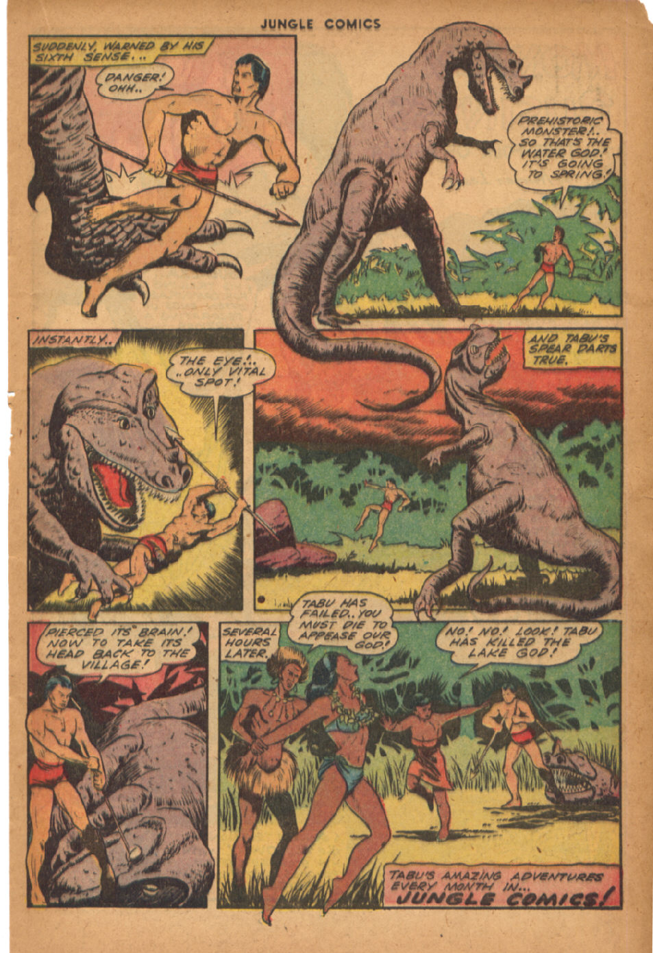 Read online Jungle Comics comic -  Issue #53 - 25