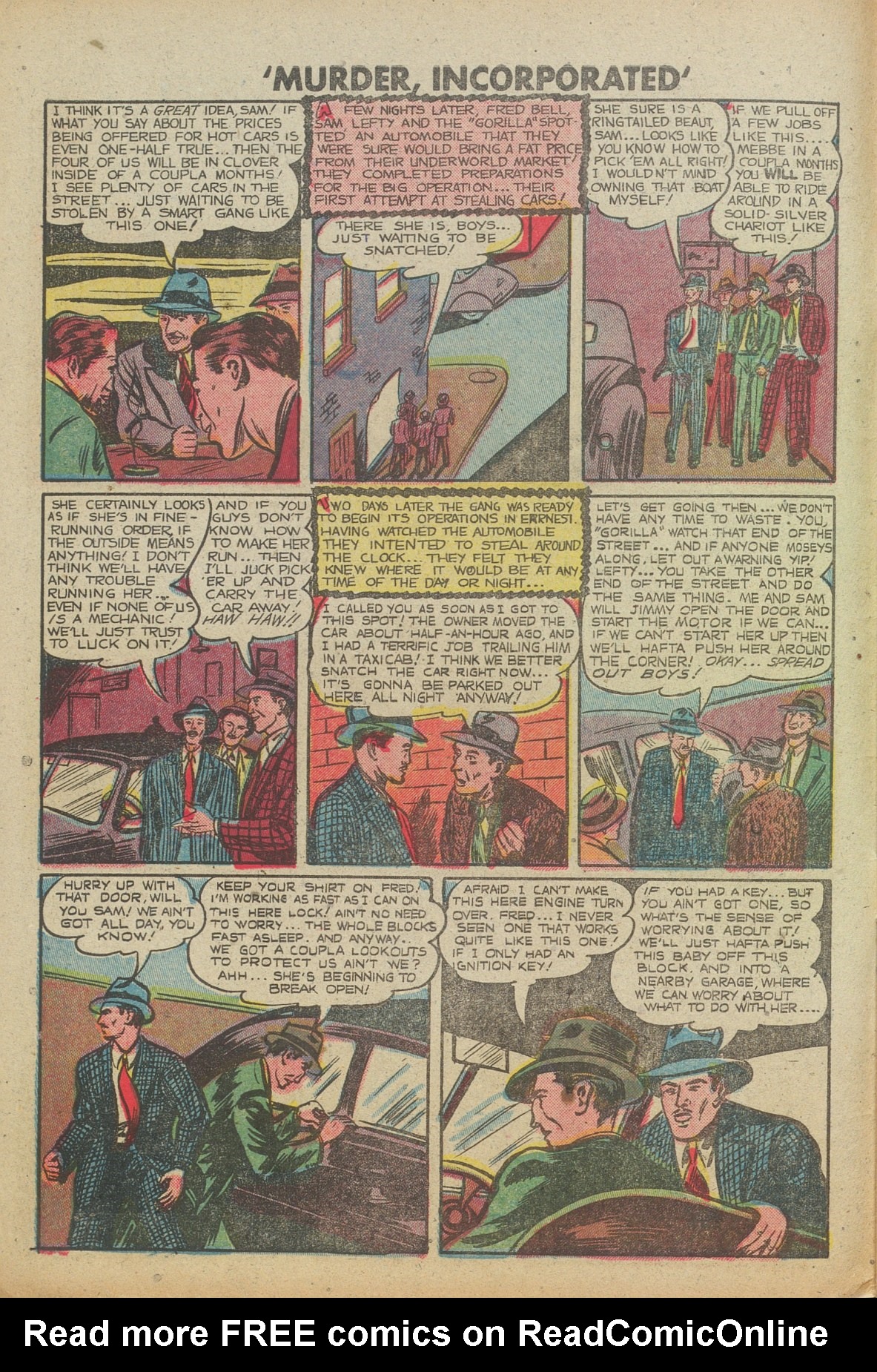 Read online Murder Incorporated (1948) comic -  Issue #9a - 6