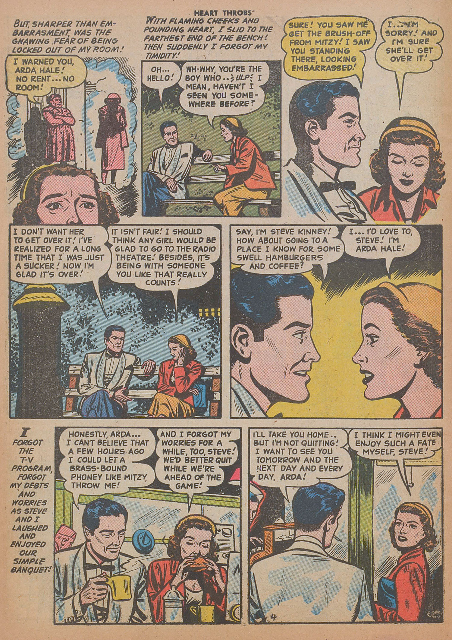 Read online Heart Throbs comic -  Issue #40 - 6