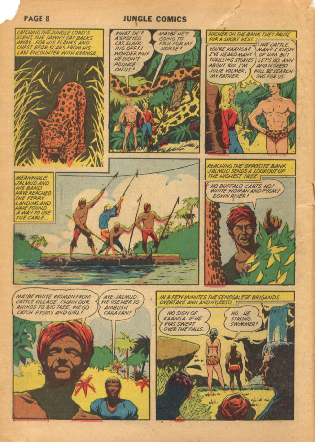 Read online Jungle Comics comic -  Issue #38 - 9