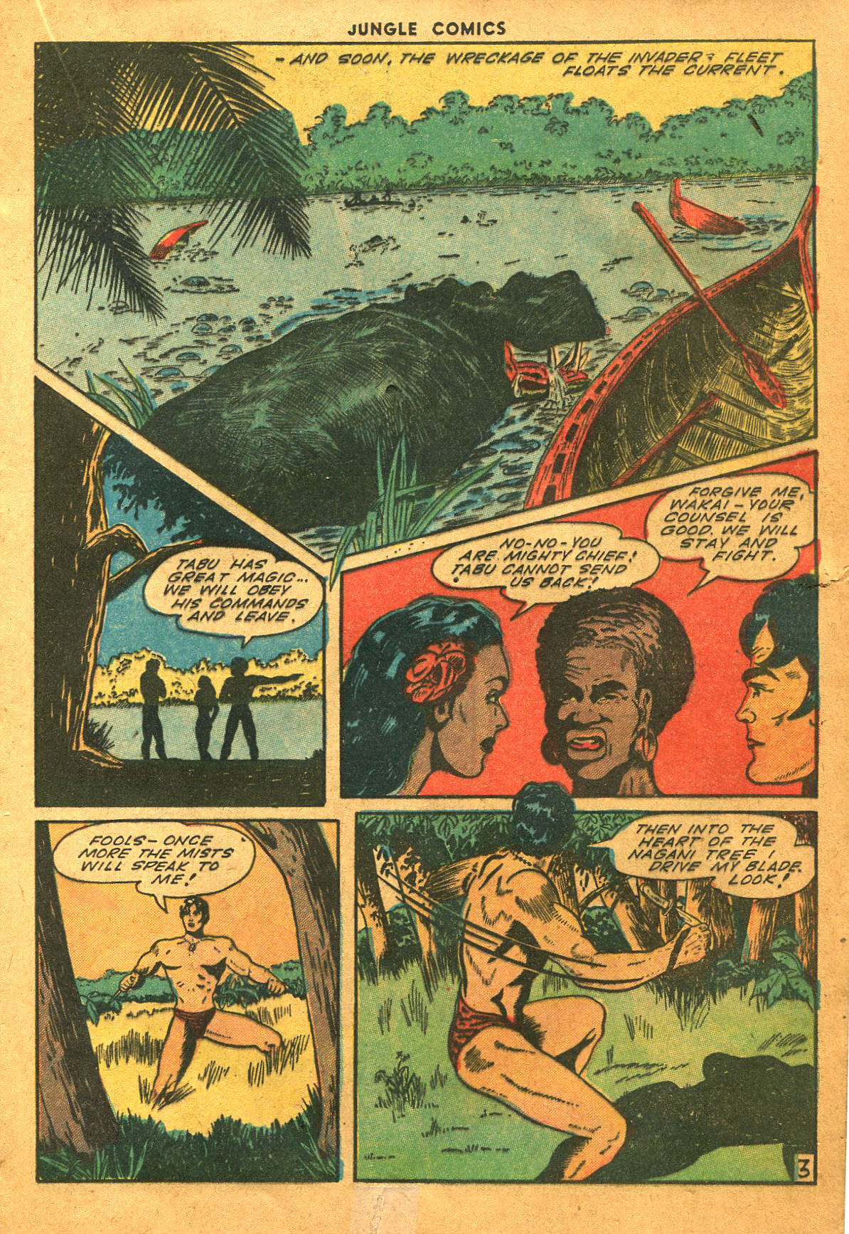 Read online Jungle Comics comic -  Issue #60 - 26