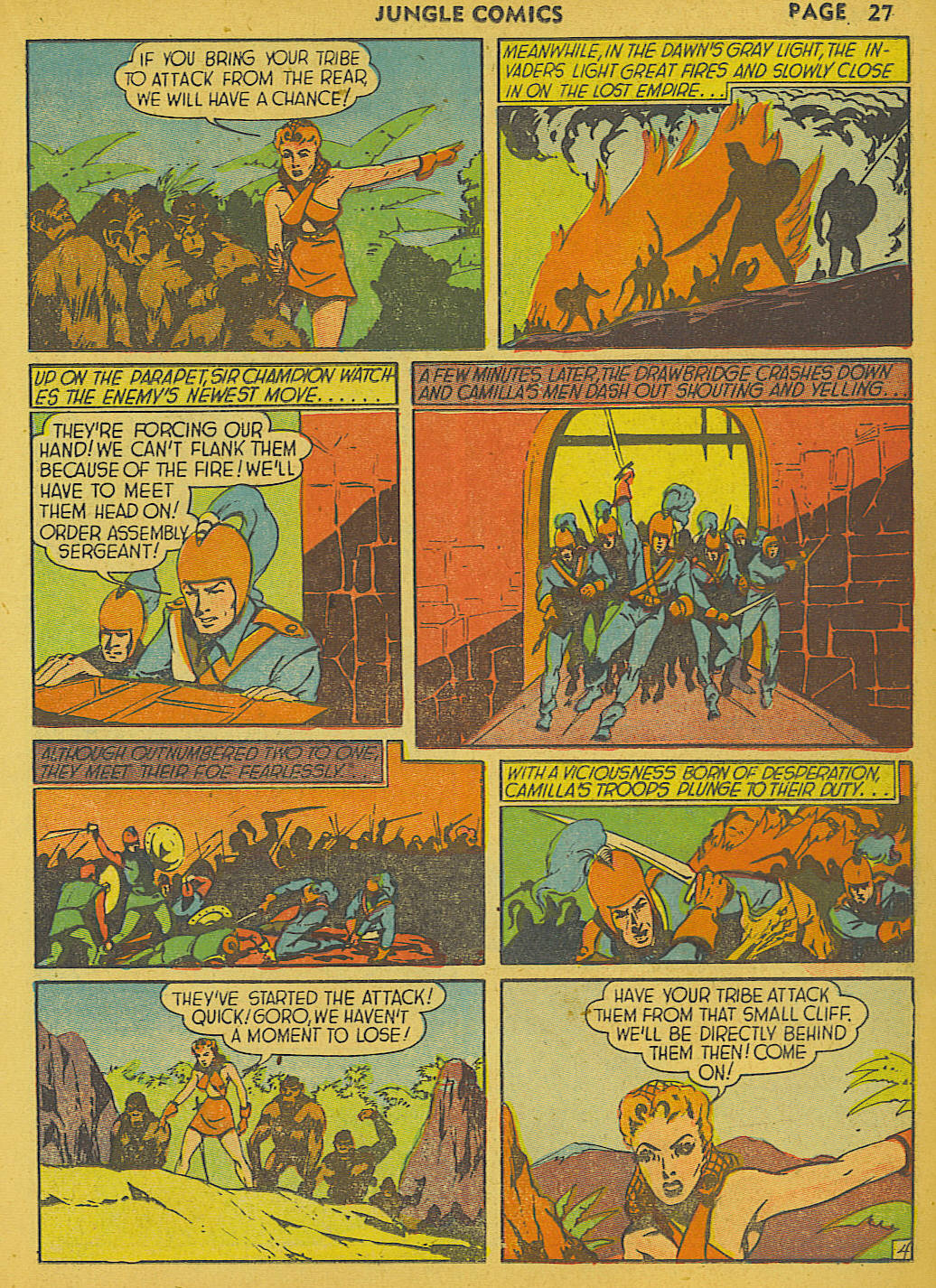 Read online Jungle Comics comic -  Issue #8 - 29