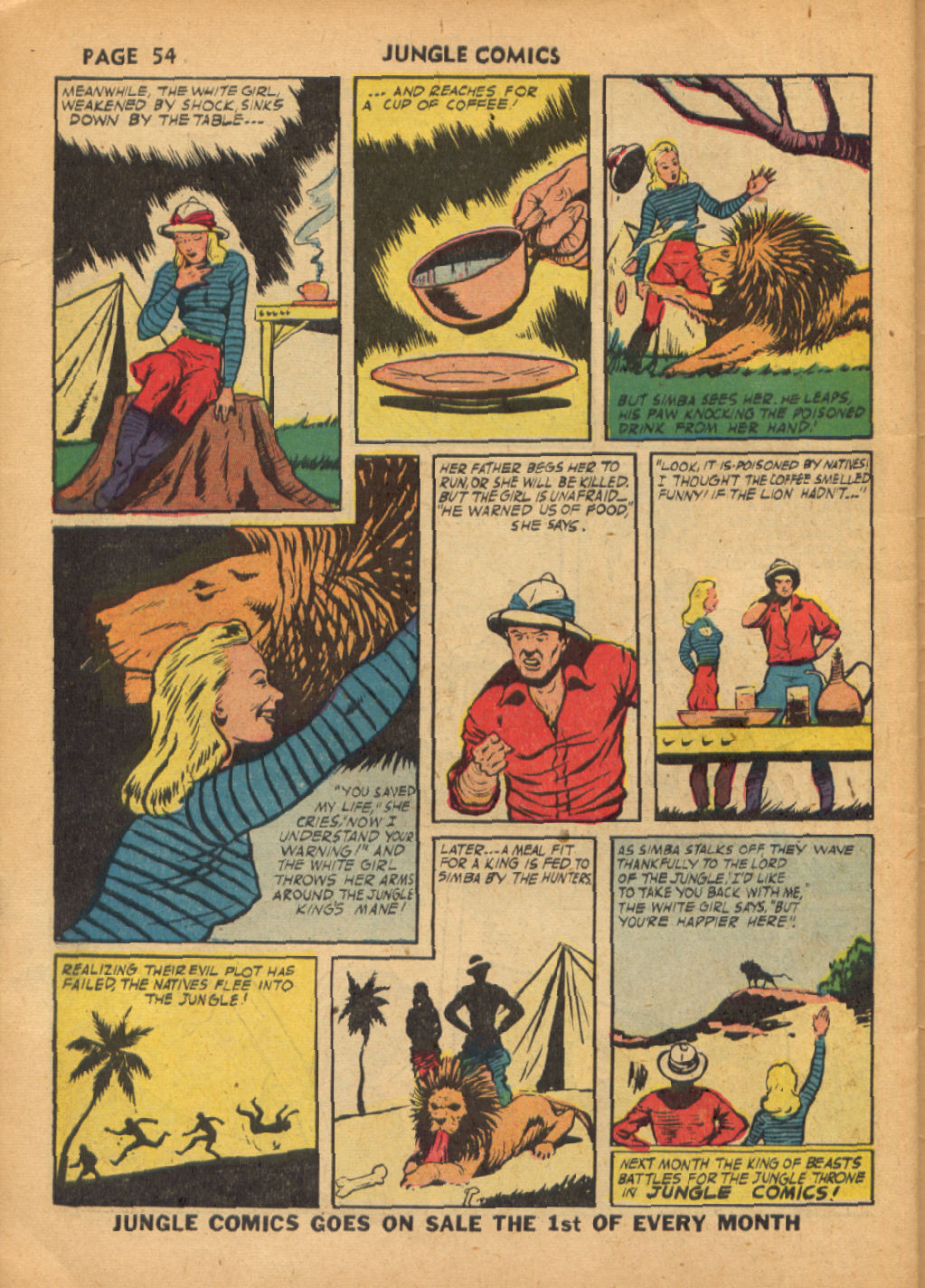 Read online Jungle Comics comic -  Issue #38 - 55
