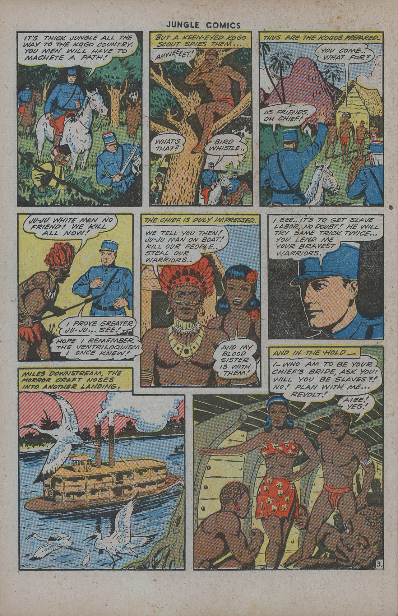 Read online Jungle Comics comic -  Issue #56 - 36