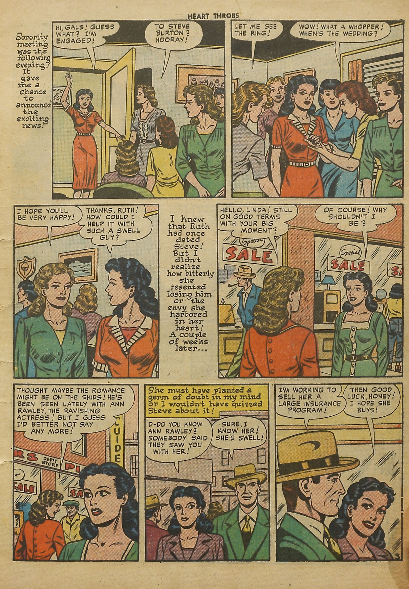 Read online Heart Throbs comic -  Issue #41 - 5
