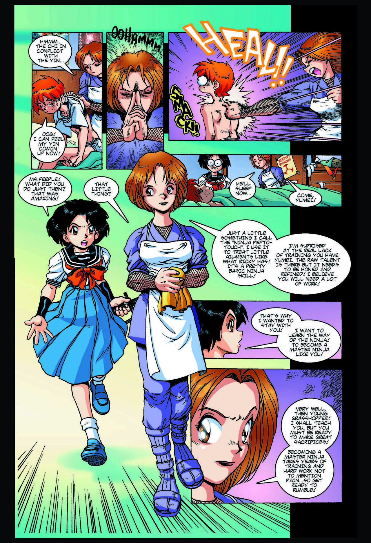 Read online Ninja High School (1986) comic -  Issue #75 - 5