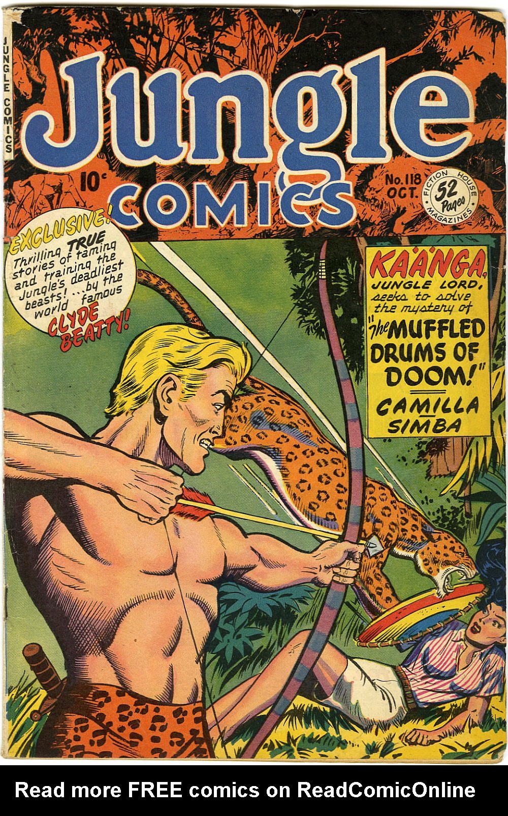 Read online Jungle Comics comic -  Issue #118 - 1