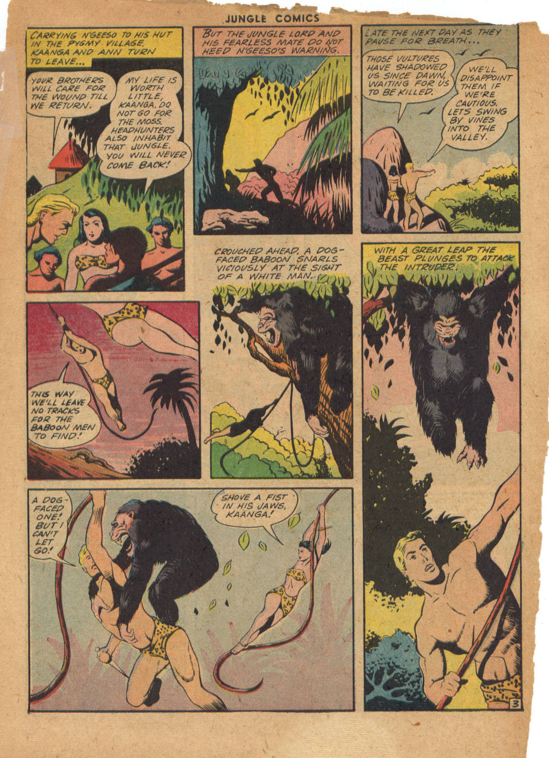 Read online Jungle Comics comic -  Issue #44 - 5