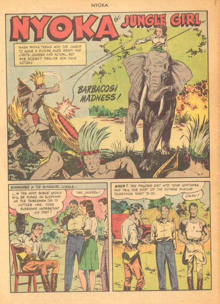 Read online Nyoka the Jungle Girl (1945) comic -  Issue #5 - 4