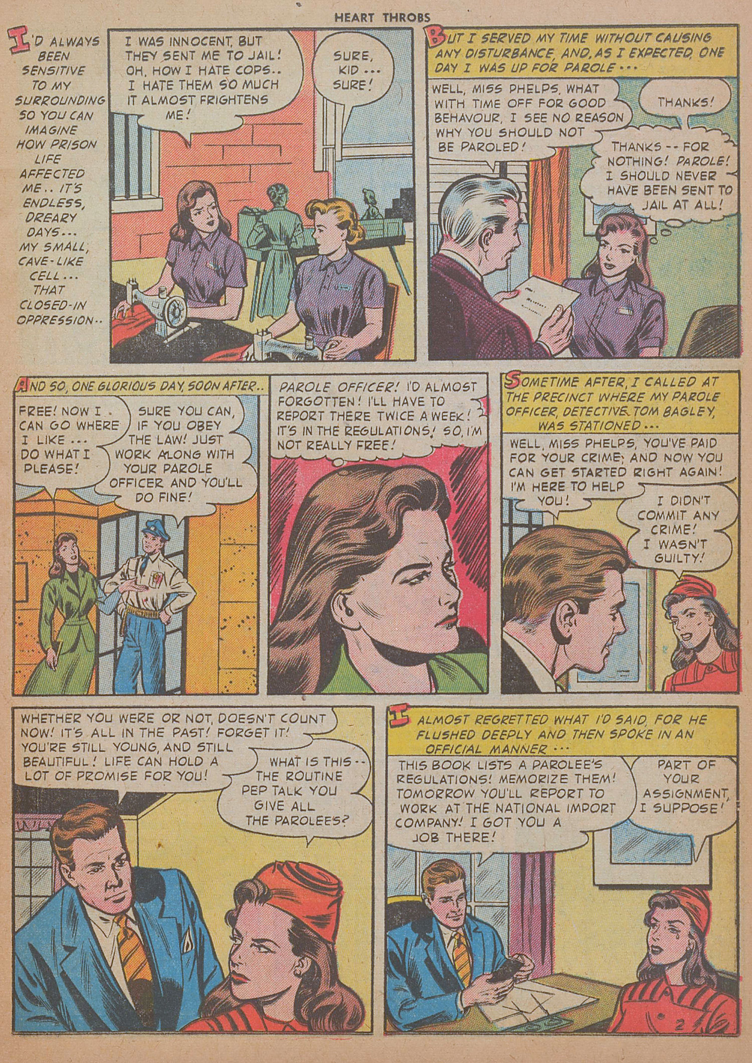 Read online Heart Throbs comic -  Issue #40 - 13