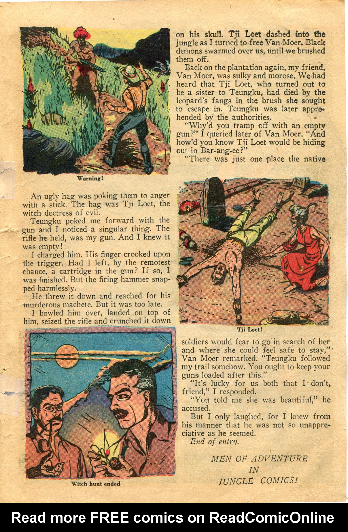 Read online Jungle Comics comic -  Issue #105 - 38