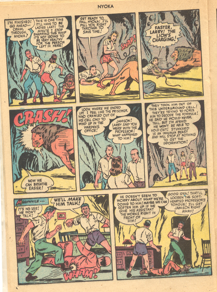 Read online Nyoka the Jungle Girl (1945) comic -  Issue #32 - 20