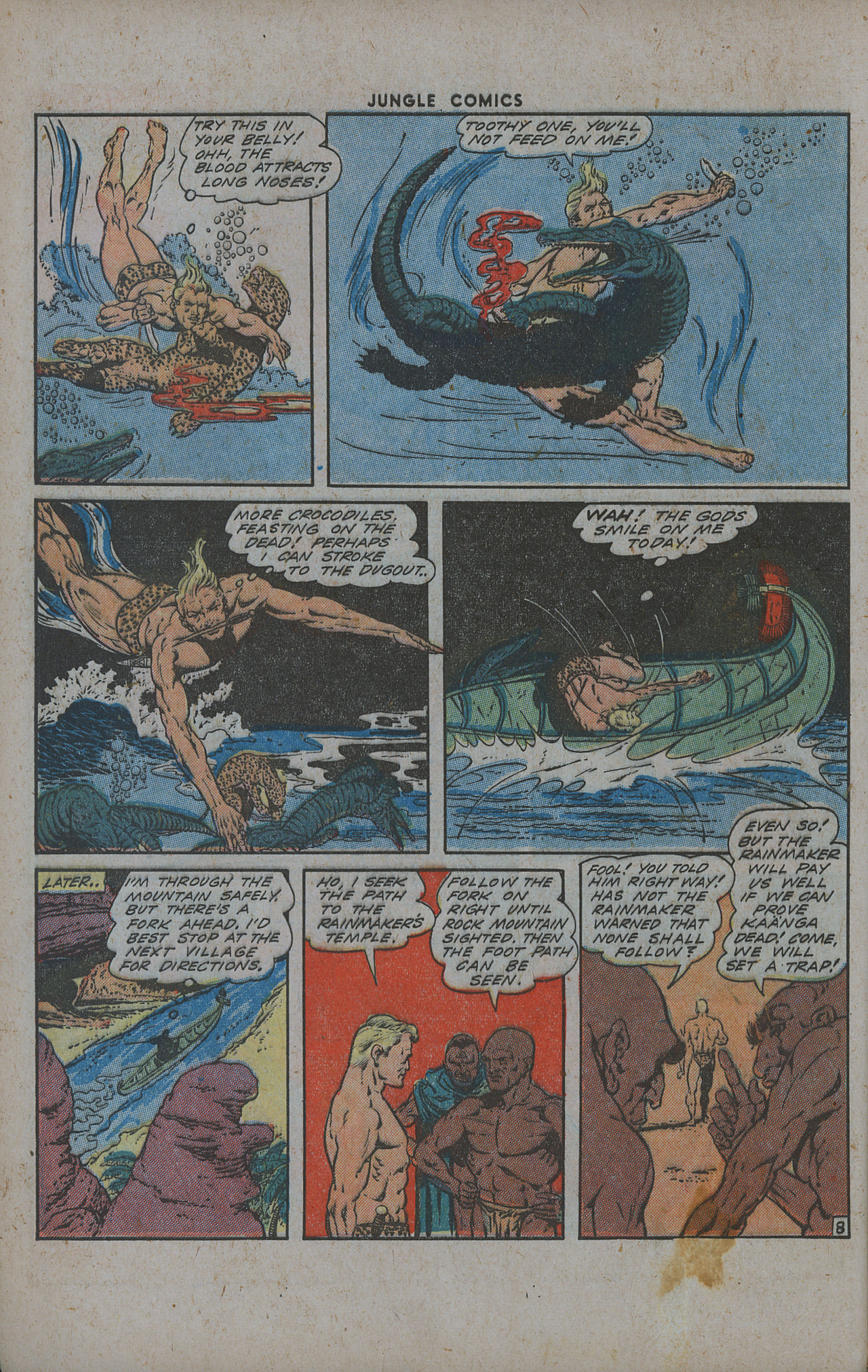 Read online Jungle Comics comic -  Issue #56 - 10