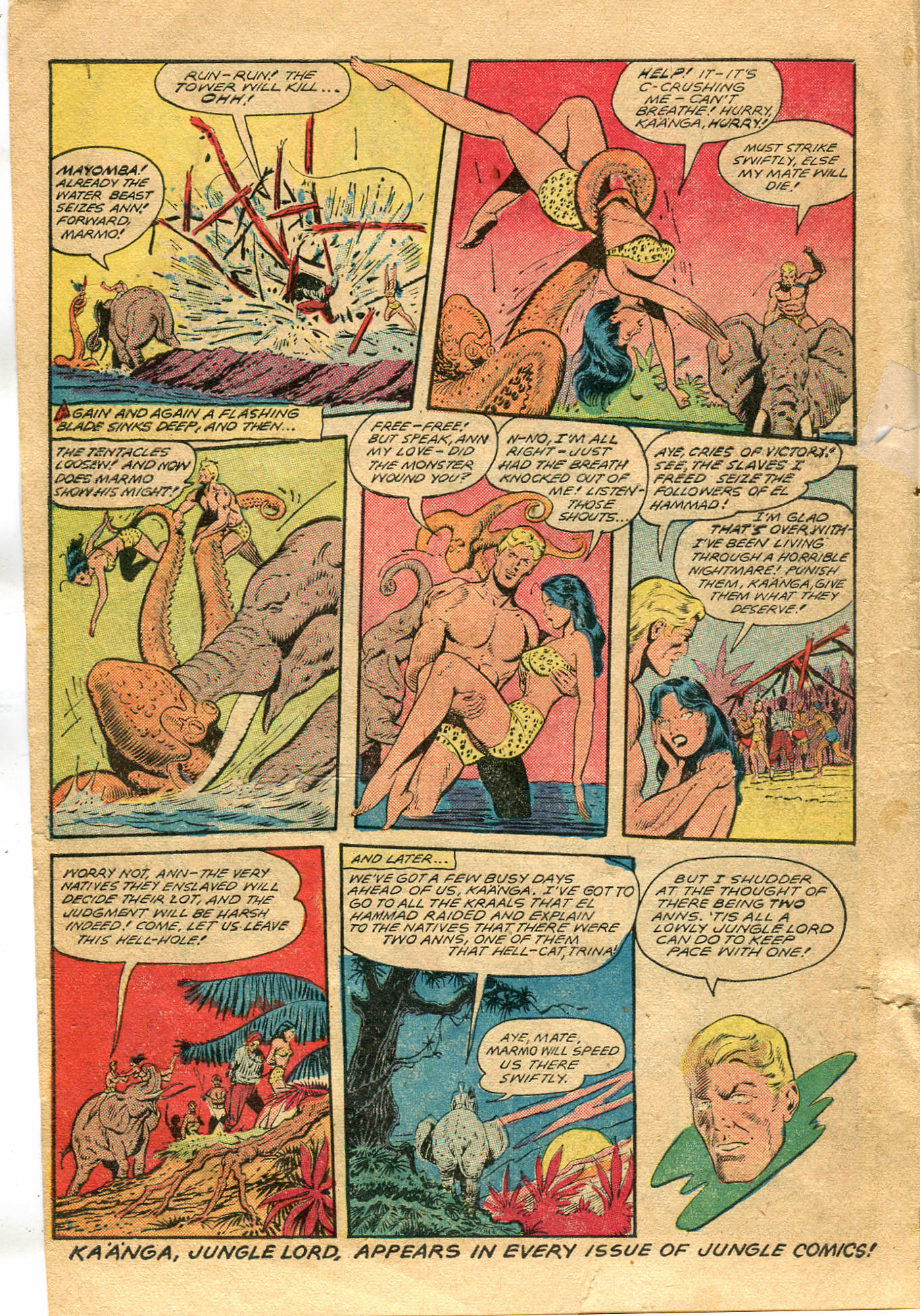 Read online Jungle Comics comic -  Issue #105 - 13