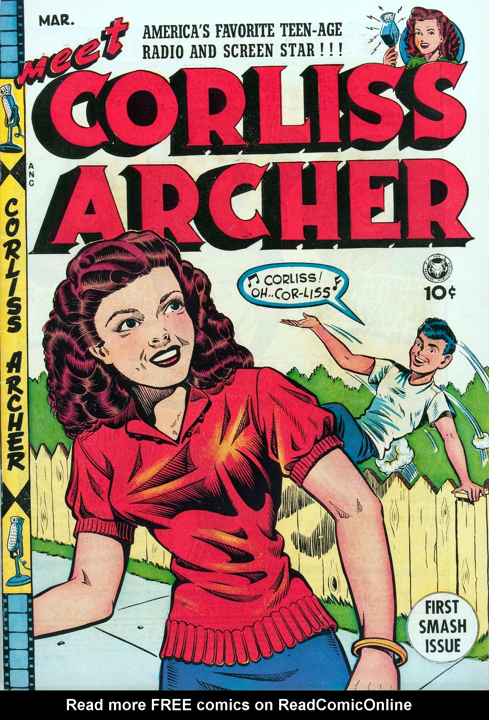 Read online Meet Corliss Archer comic -  Issue #1 - 1