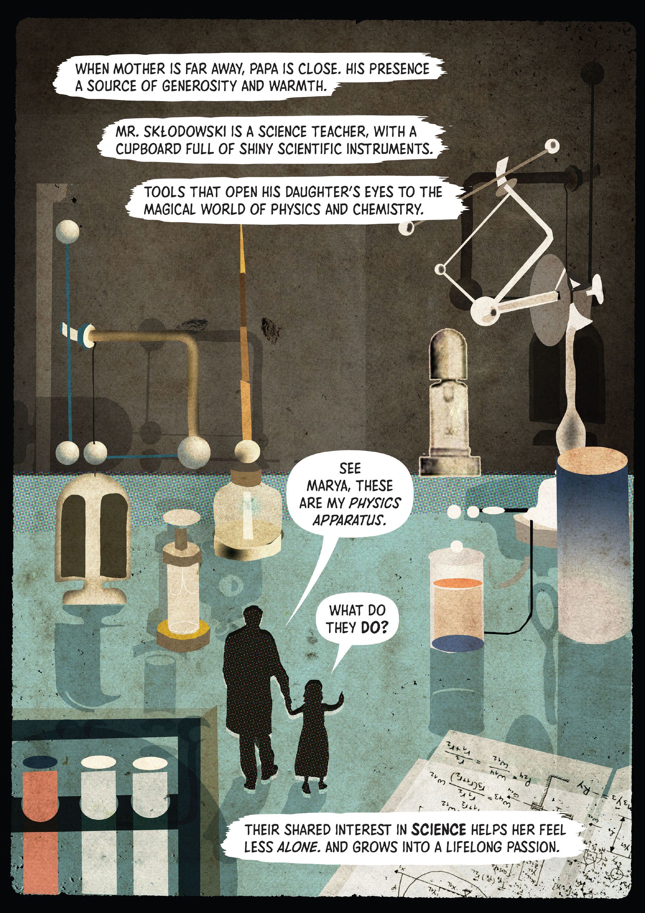 Read online Marie Curie: A Quest For Light comic -  Issue # TPB - 13