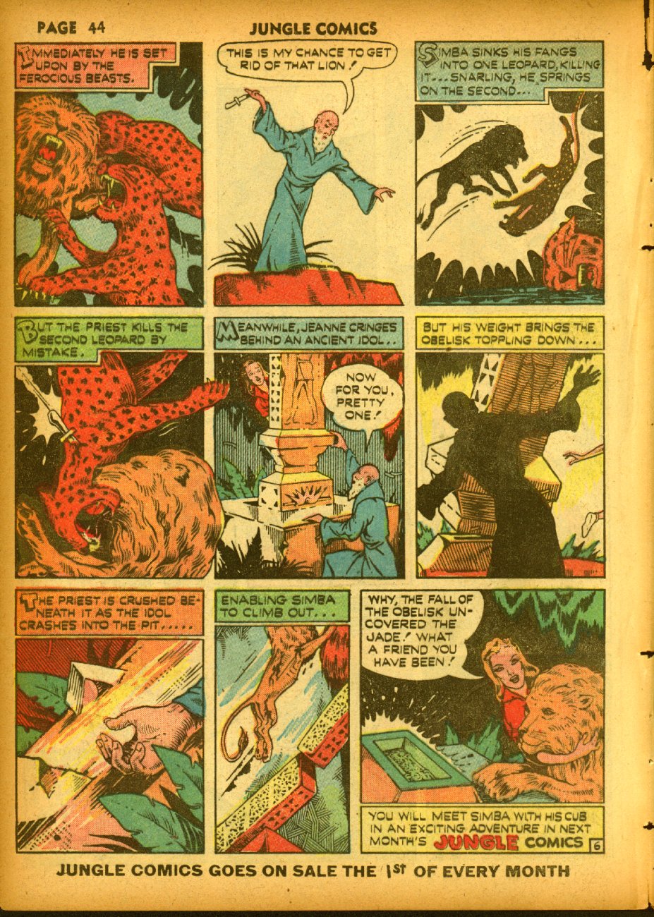 Read online Jungle Comics comic -  Issue #20 - 46