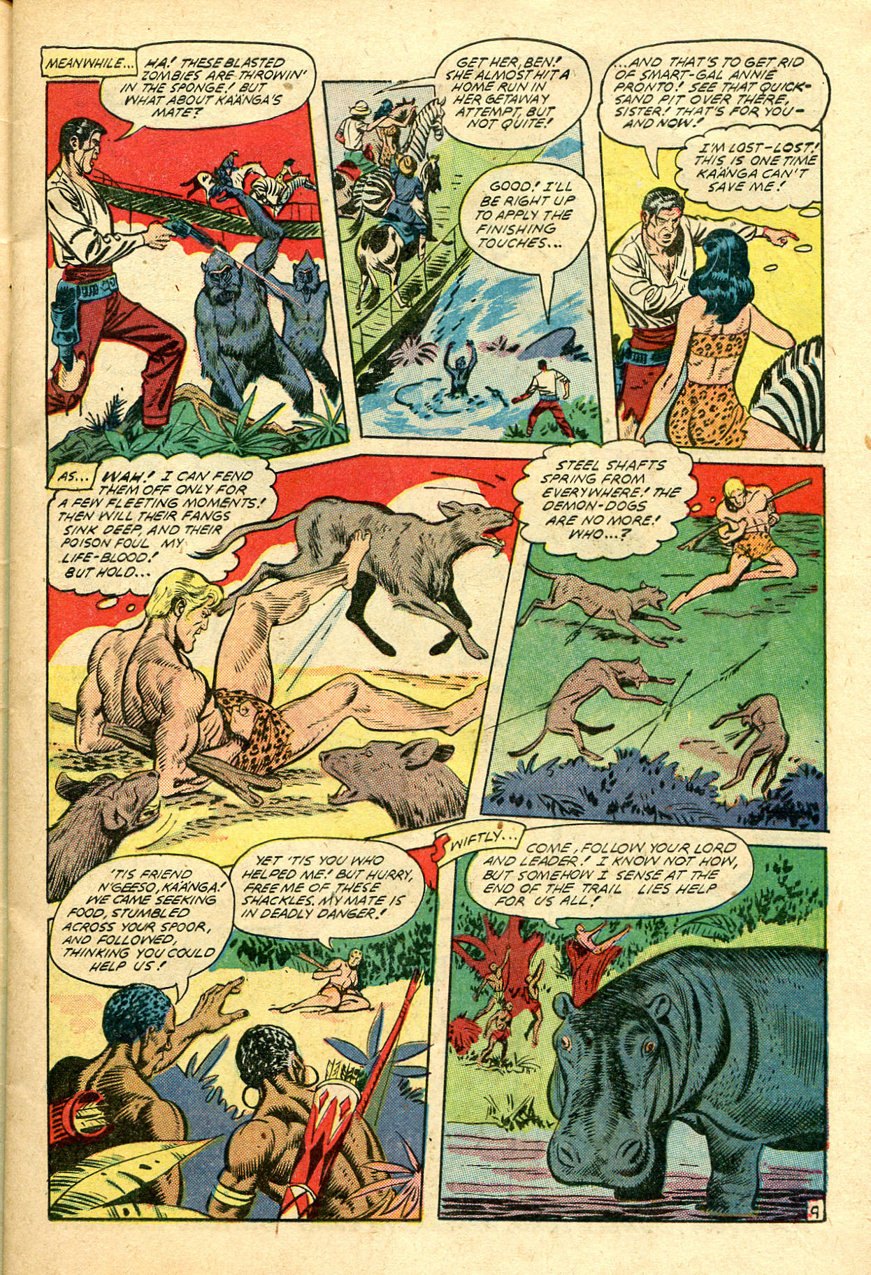 Read online Jungle Comics comic -  Issue #111 - 11