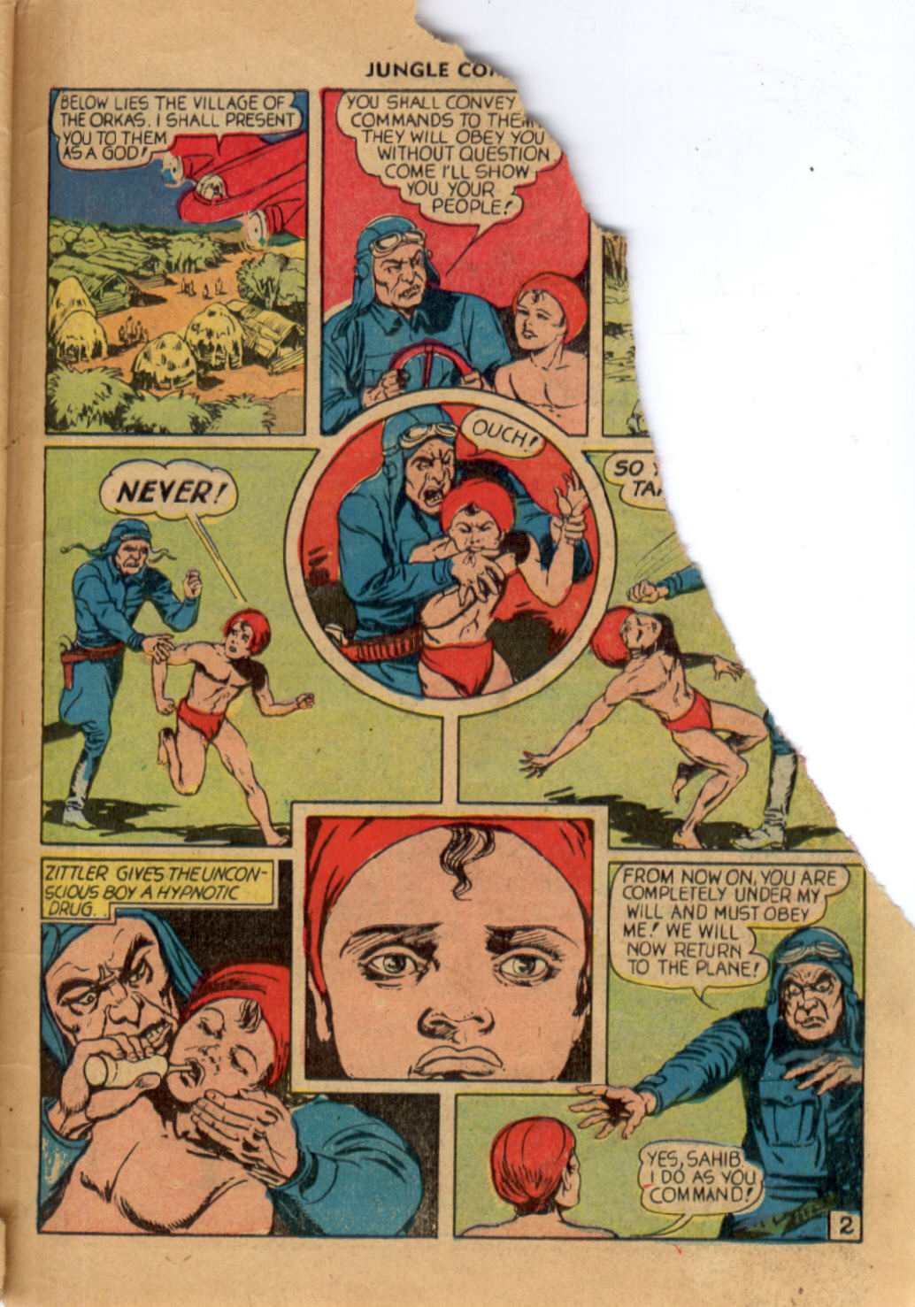 Read online Jungle Comics comic -  Issue #9 - 59