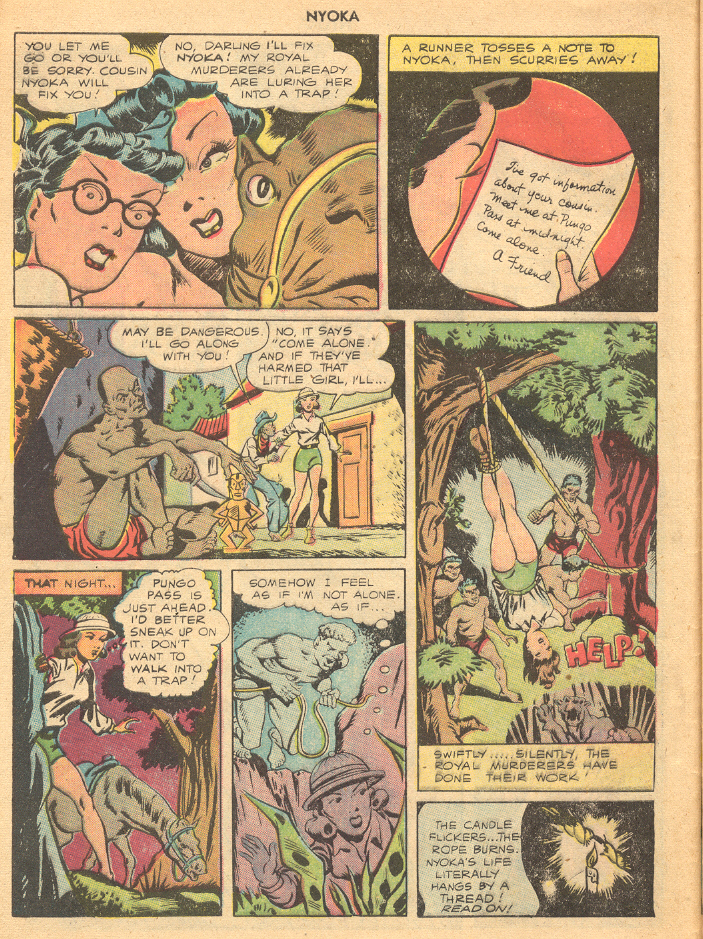 Read online Nyoka the Jungle Girl (1945) comic -  Issue #12 - 8