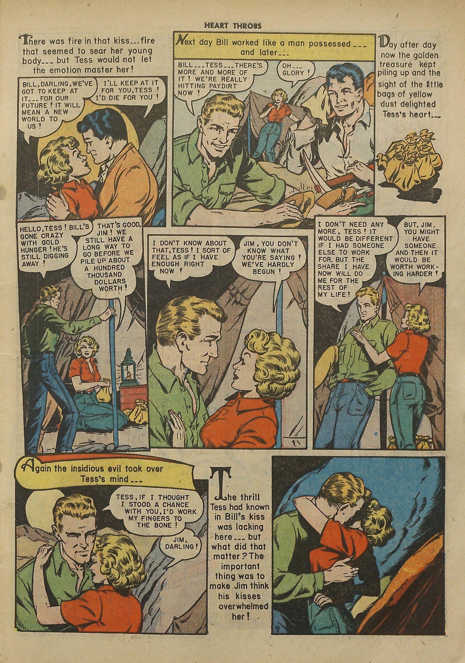 Read online Heart Throbs comic -  Issue #8 - 9