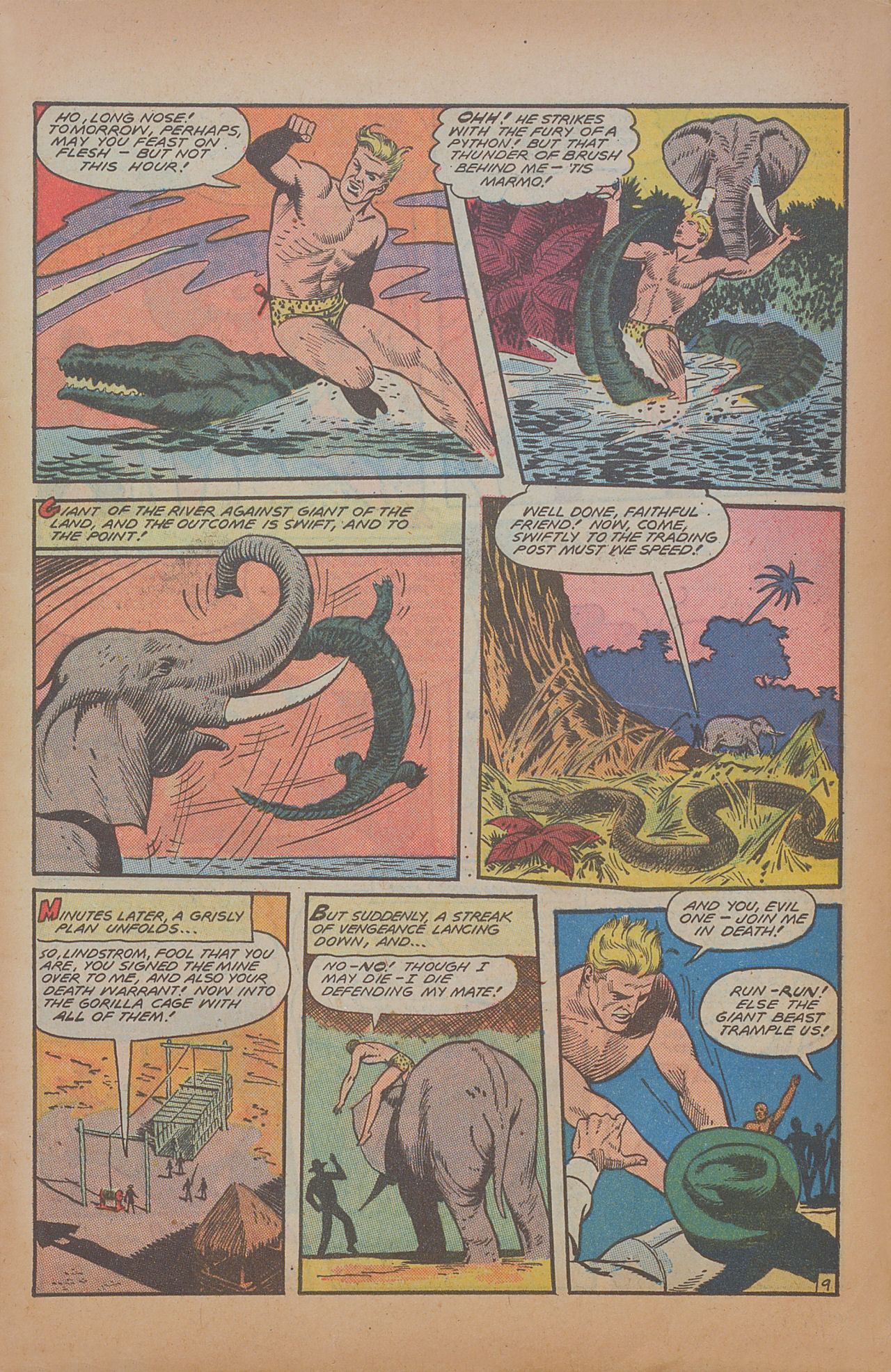 Read online Jungle Comics comic -  Issue #98 - 11