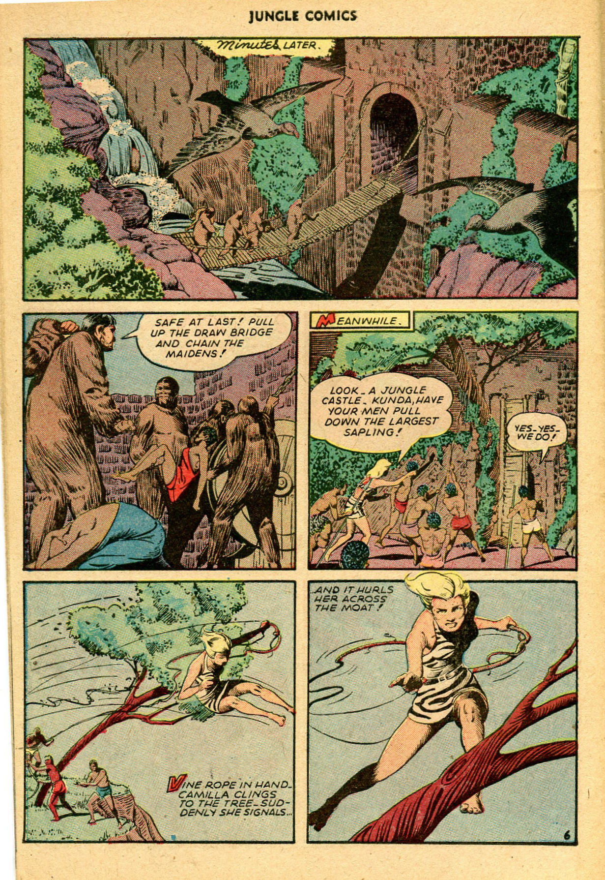 Read online Jungle Comics comic -  Issue #68 - 32