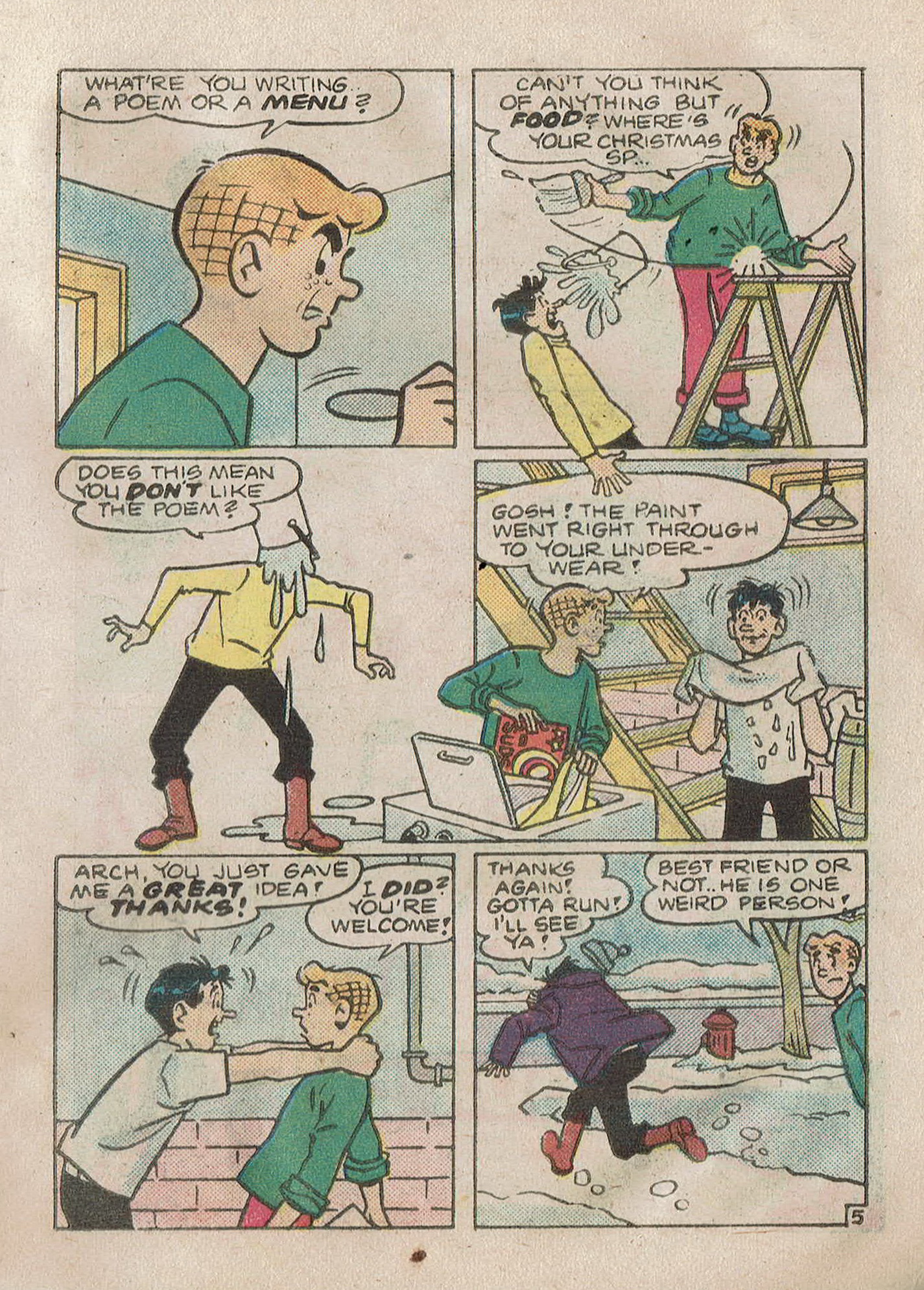 Read online Jughead Jones Comics Digest comic -  Issue #49 - 7