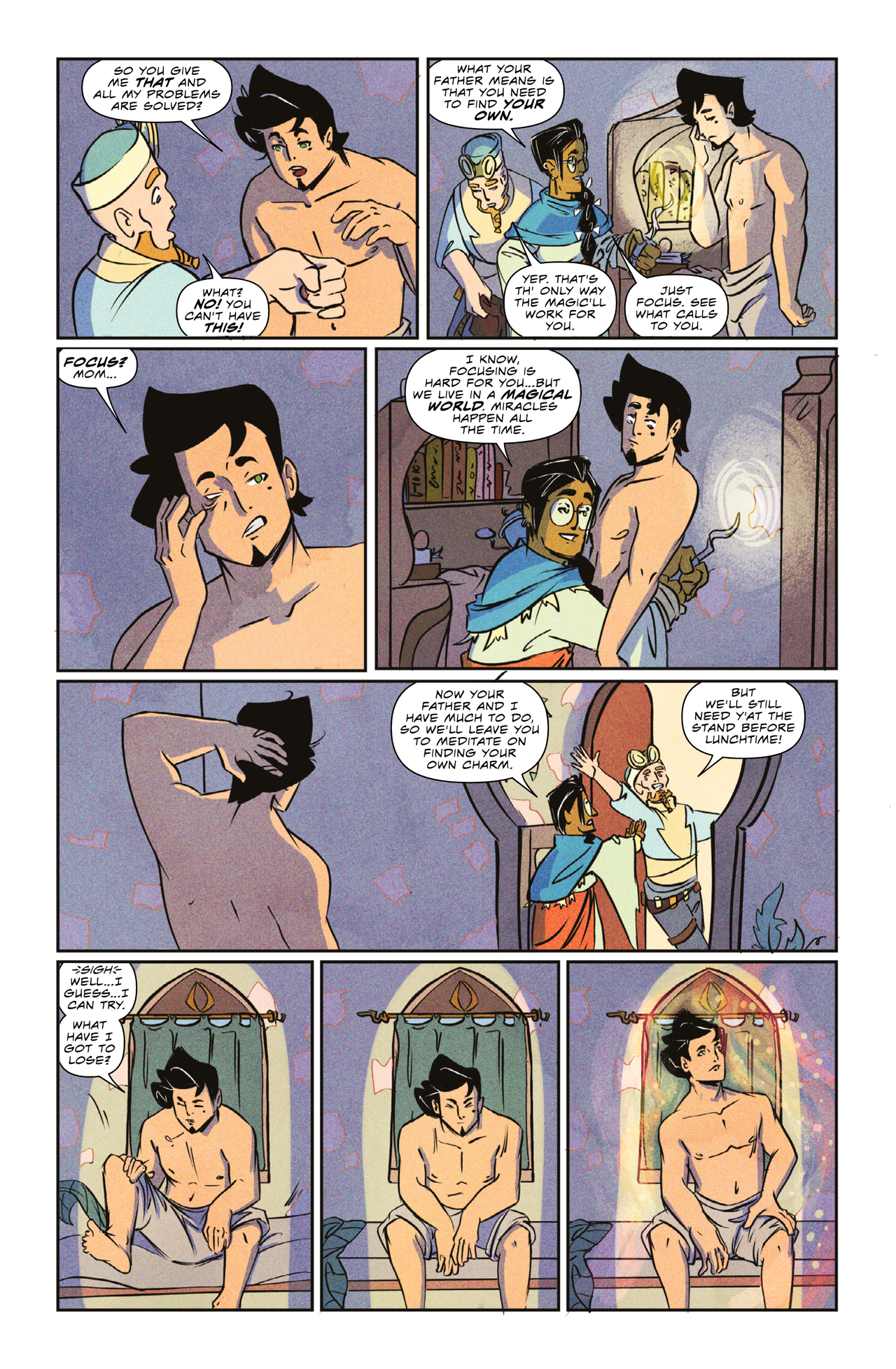 Read online Potions Inc. comic -  Issue #1 - 9