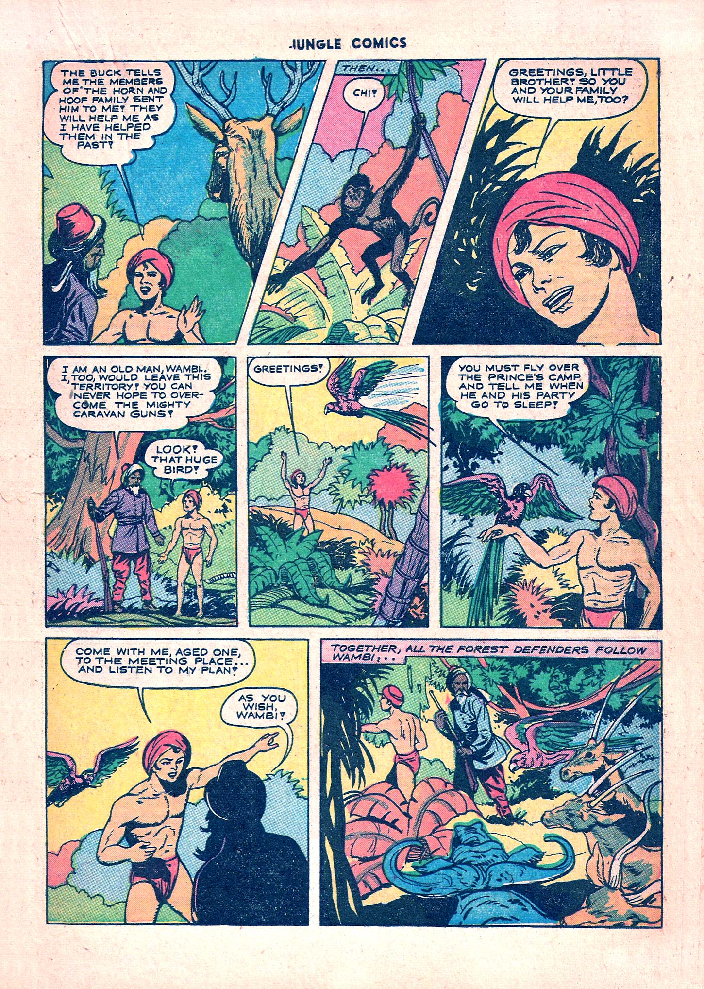 Read online Jungle Comics comic -  Issue #42 - 29