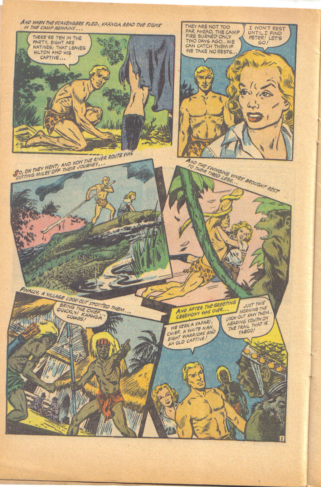 Read online Jungle Comics comic -  Issue #161 - 8