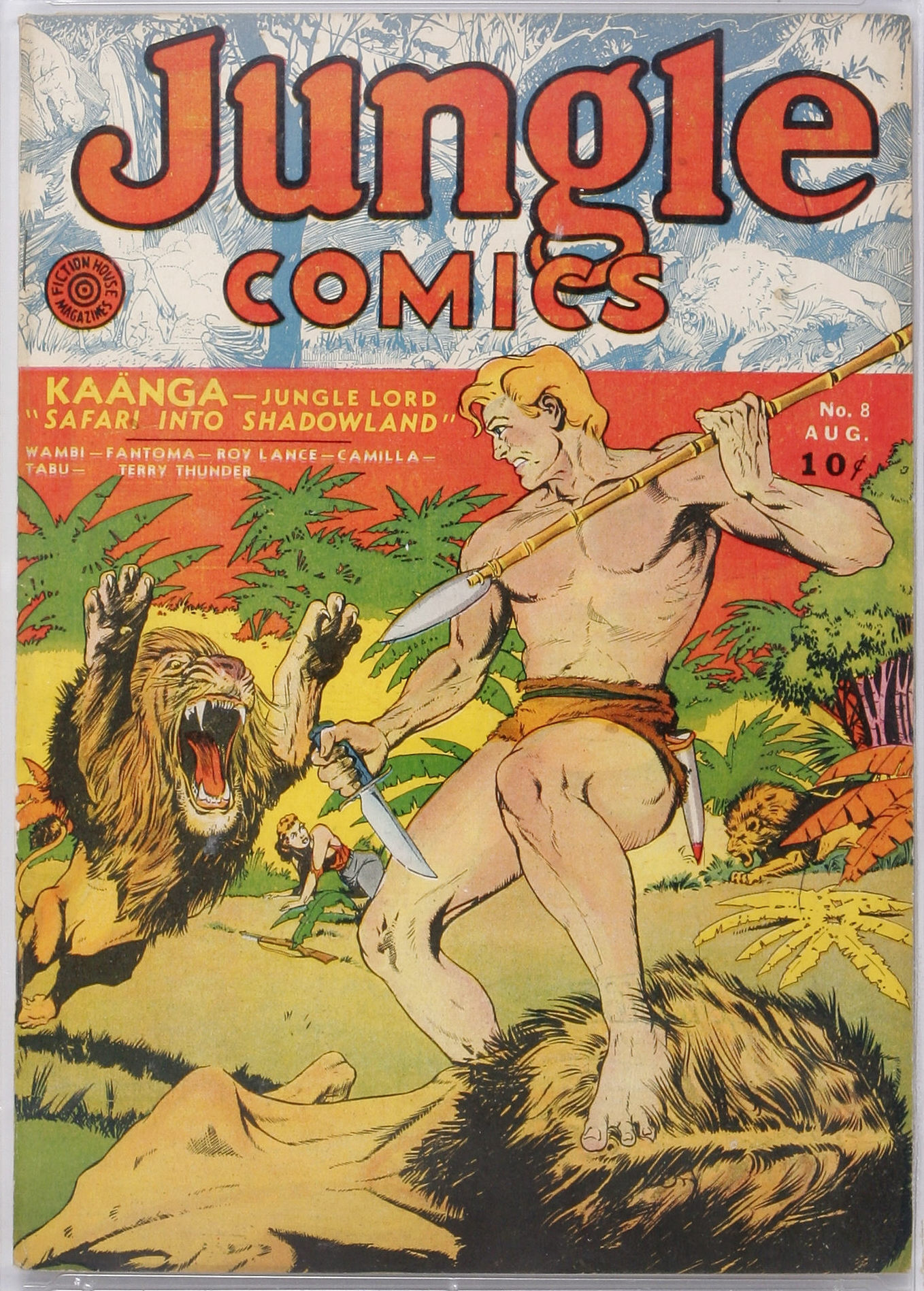 Read online Jungle Comics comic -  Issue #8 - 1