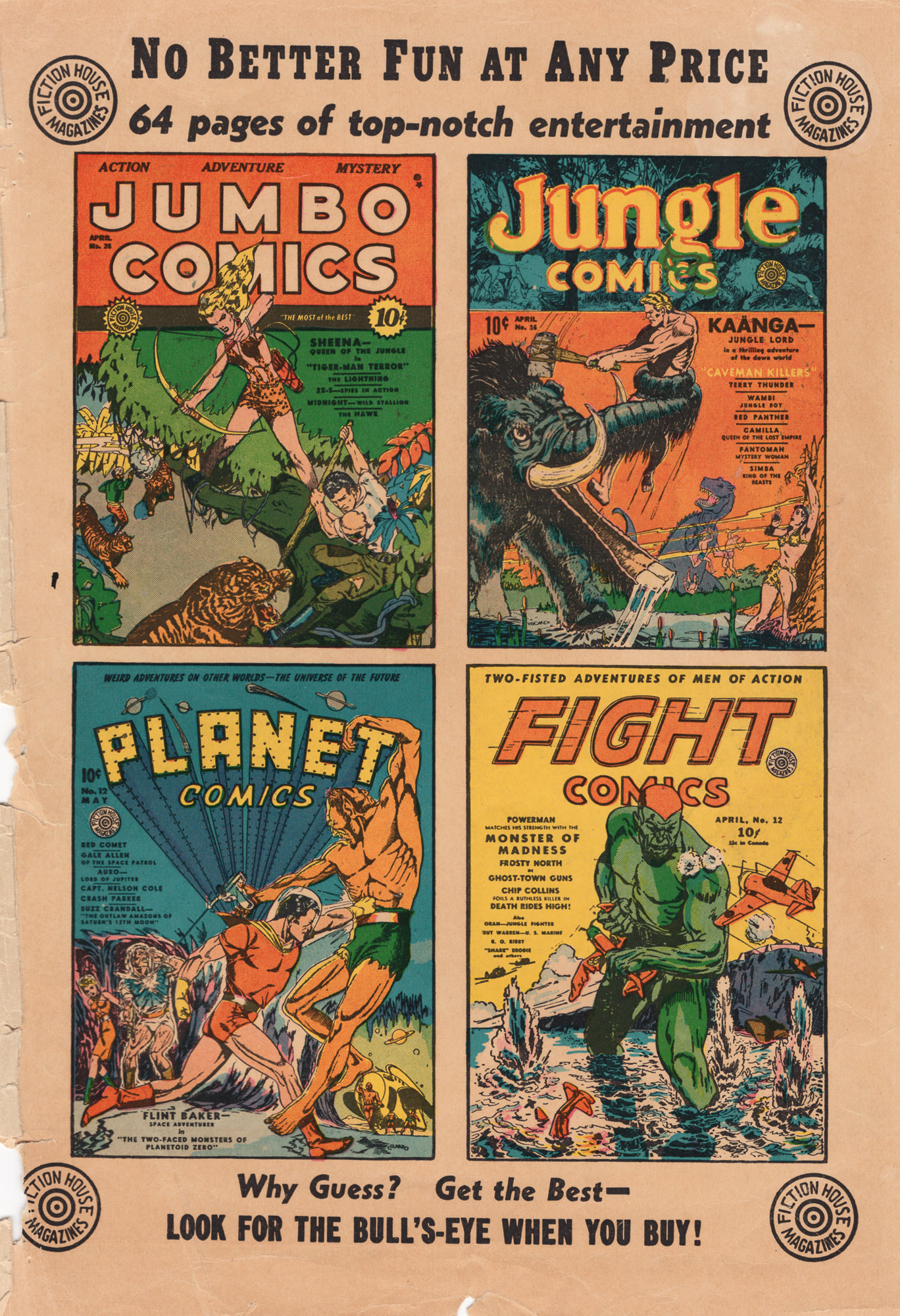 Read online Jungle Comics comic -  Issue #16 - 67
