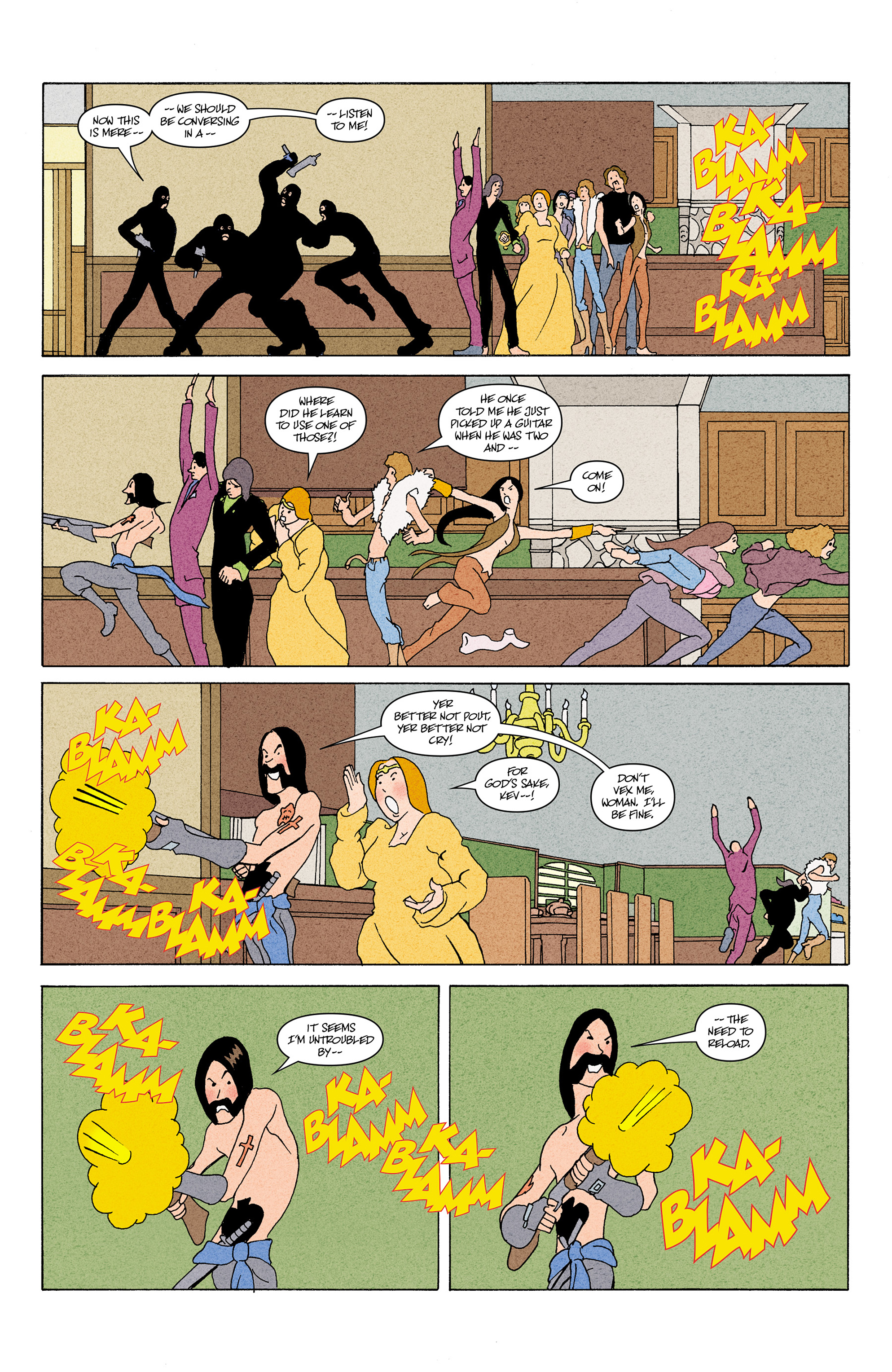 Read online This Damned Band comic -  Issue #4 - 10