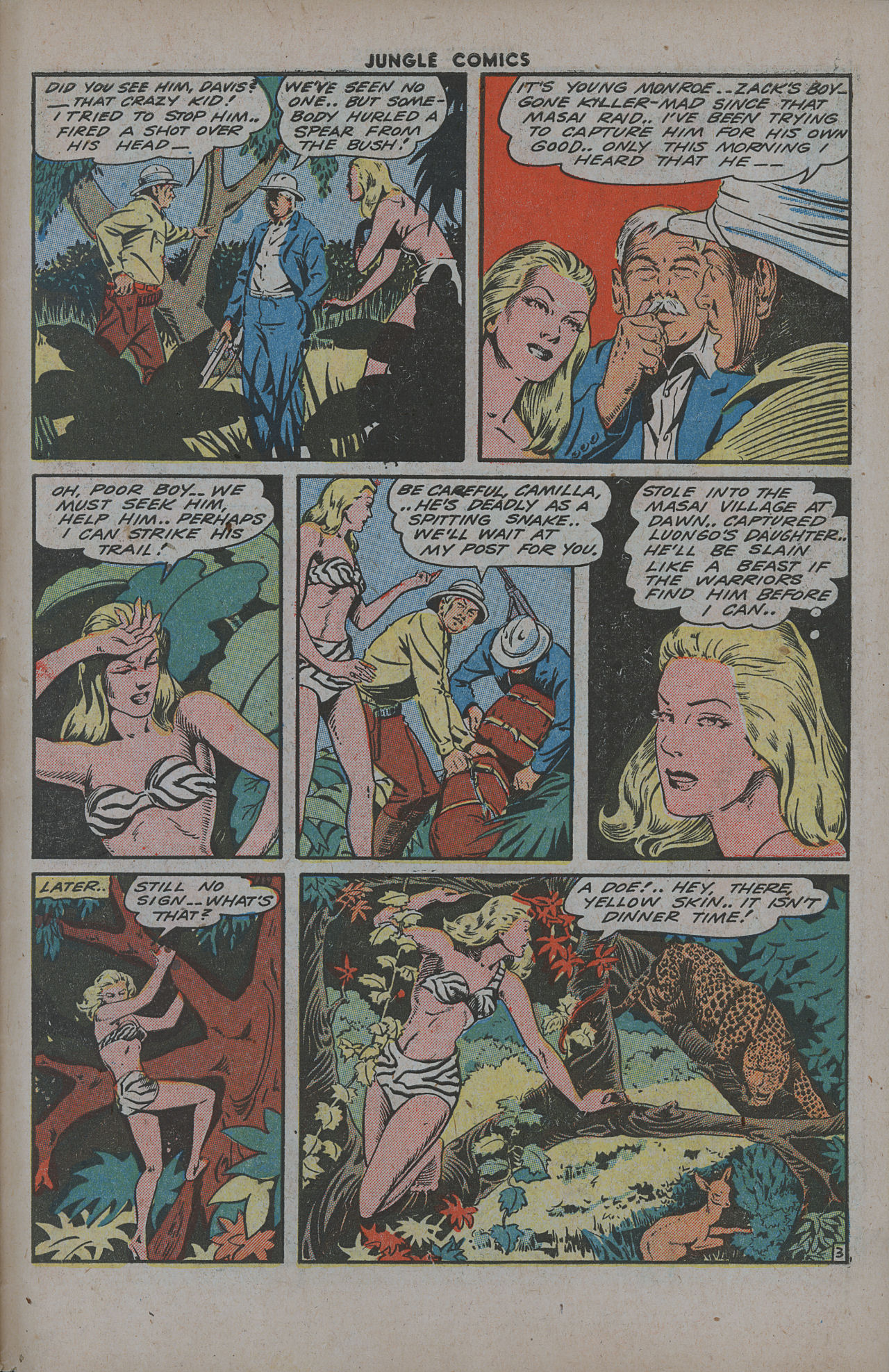 Read online Jungle Comics comic -  Issue #56 - 45