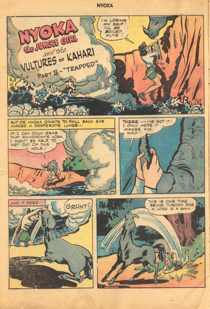 Read online Nyoka the Jungle Girl (1945) comic -  Issue #16 - 16