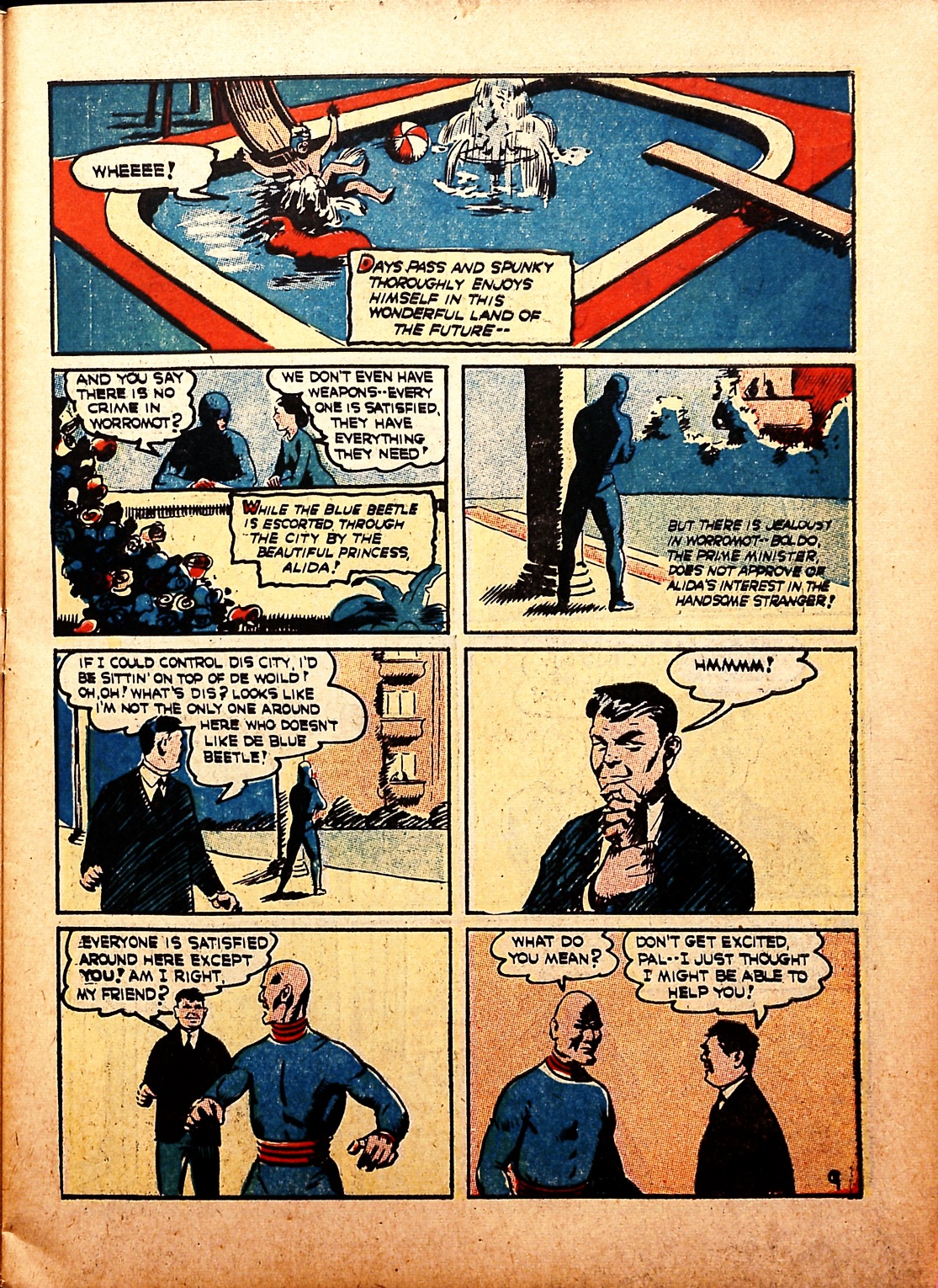 Read online The Blue Beetle comic -  Issue #19 - 11