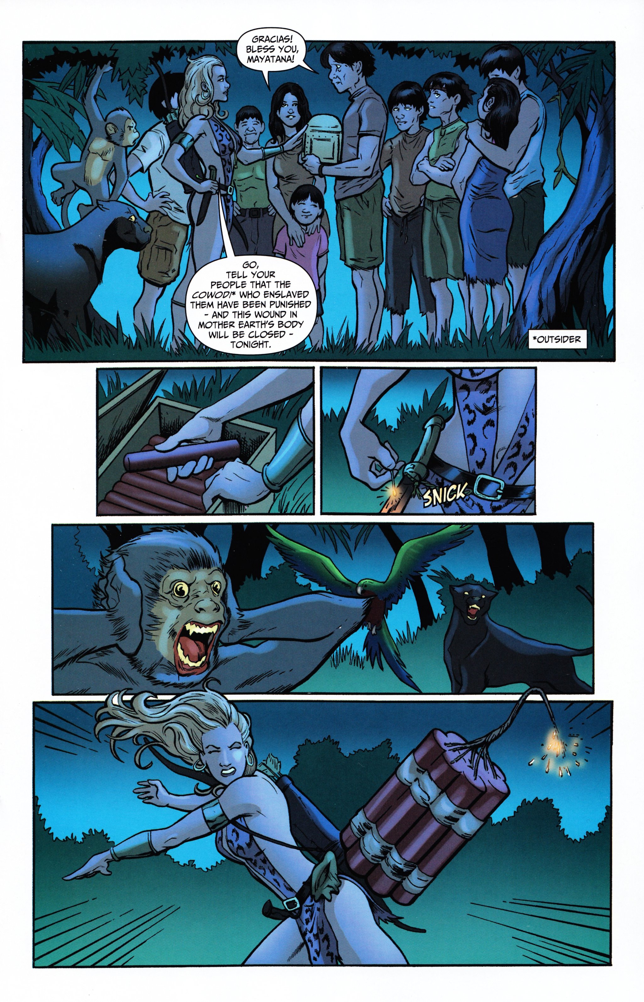 Read online Sheena, Queen of the Jungle (2014) comic -  Issue #1 - 13