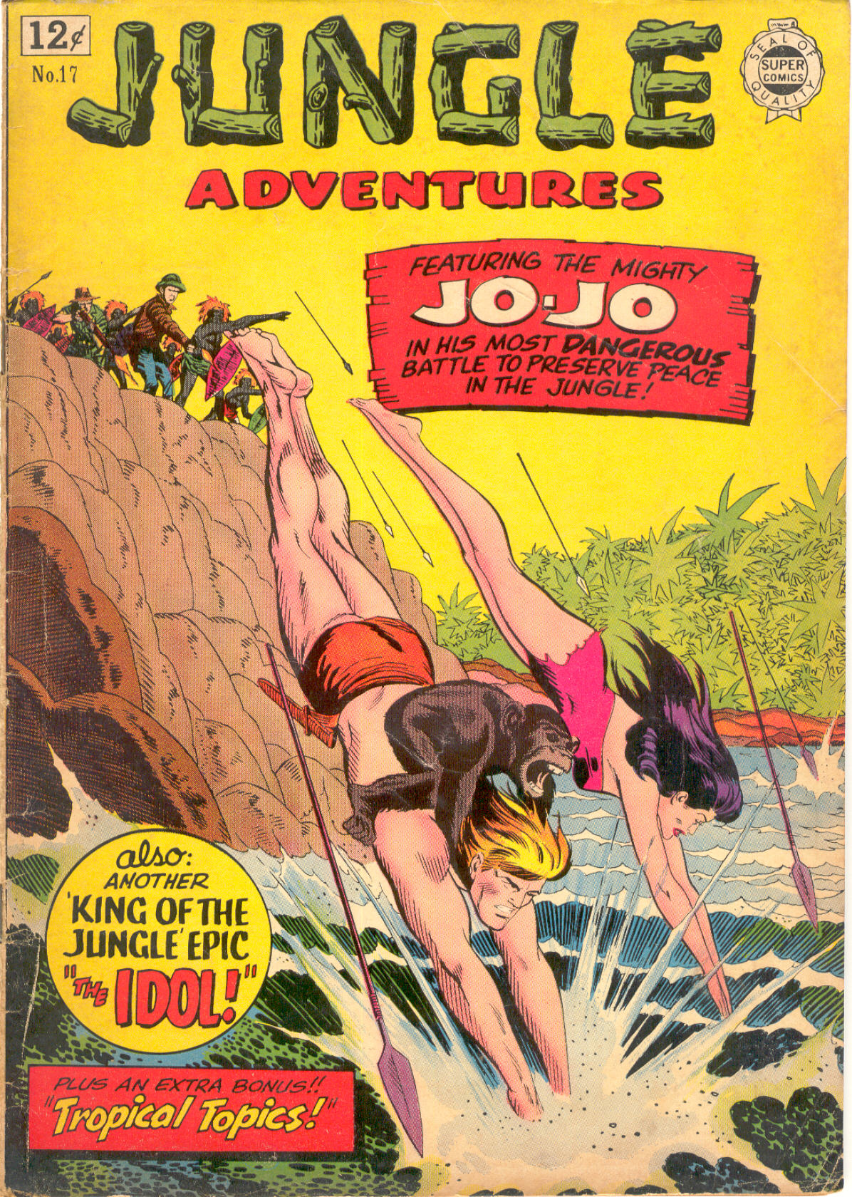 Read online Jungle Adventures (1963) comic -  Issue #17 - 1