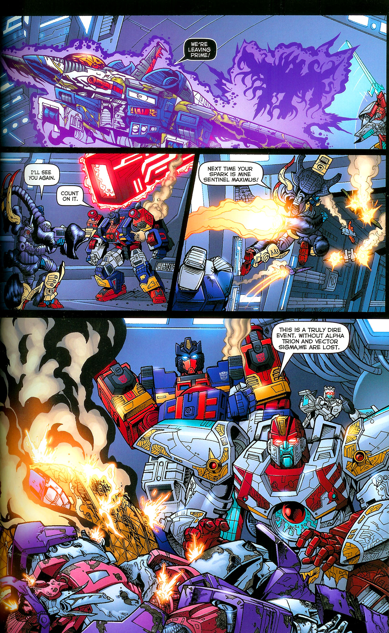 Transformers Cybertron Balancing Act (2007) Read All Comics Online