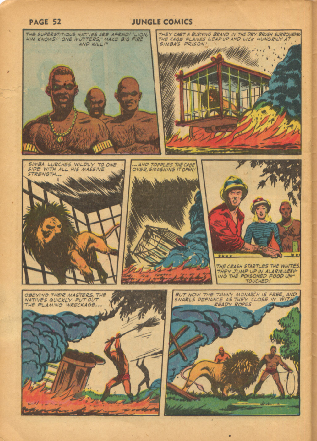Read online Jungle Comics comic -  Issue #38 - 53