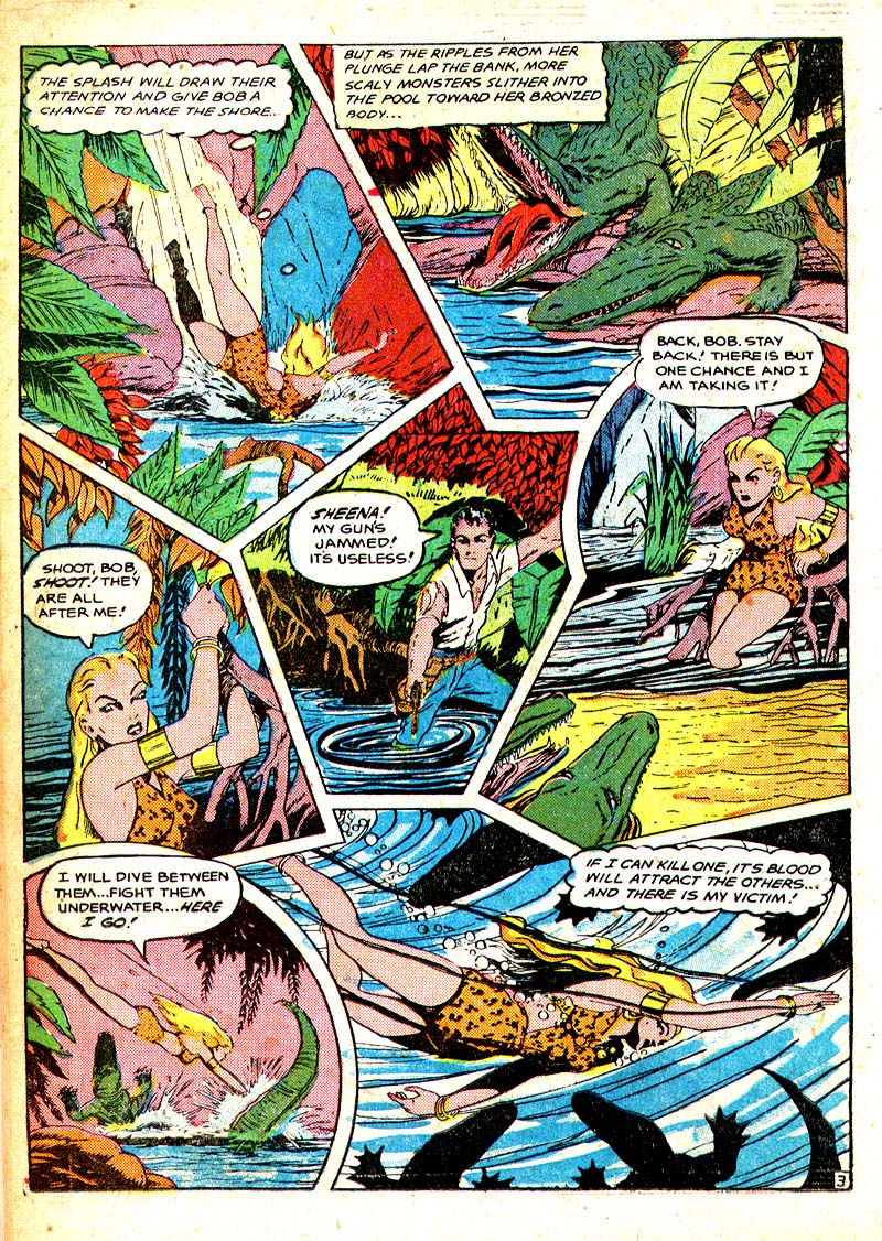 Read online Sheena, Queen of the Jungle (1942) comic -  Issue #8 - 19