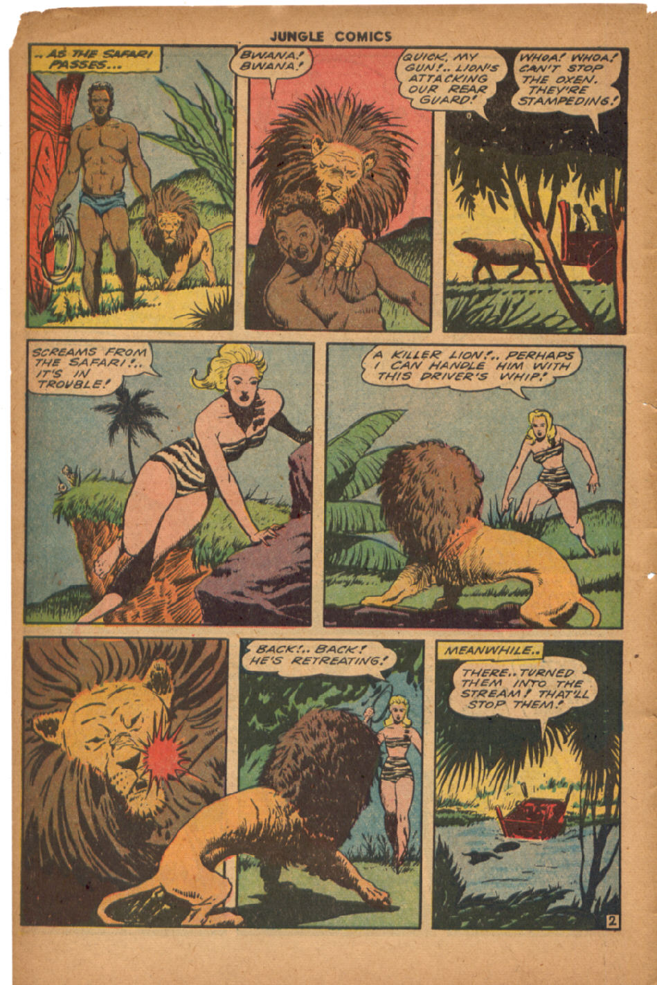 Read online Jungle Comics comic -  Issue #53 - 44