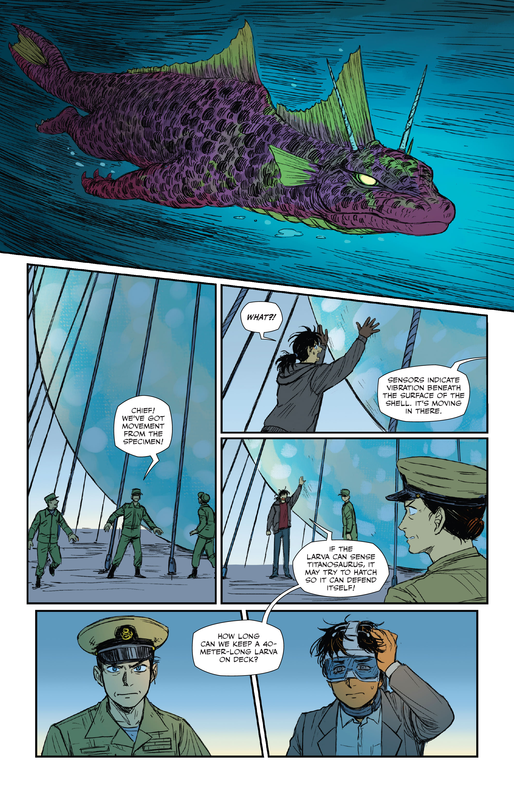 Read online Godzilla Rivals: Mothra Vs. Titanosaurus comic -  Issue # Full - 32