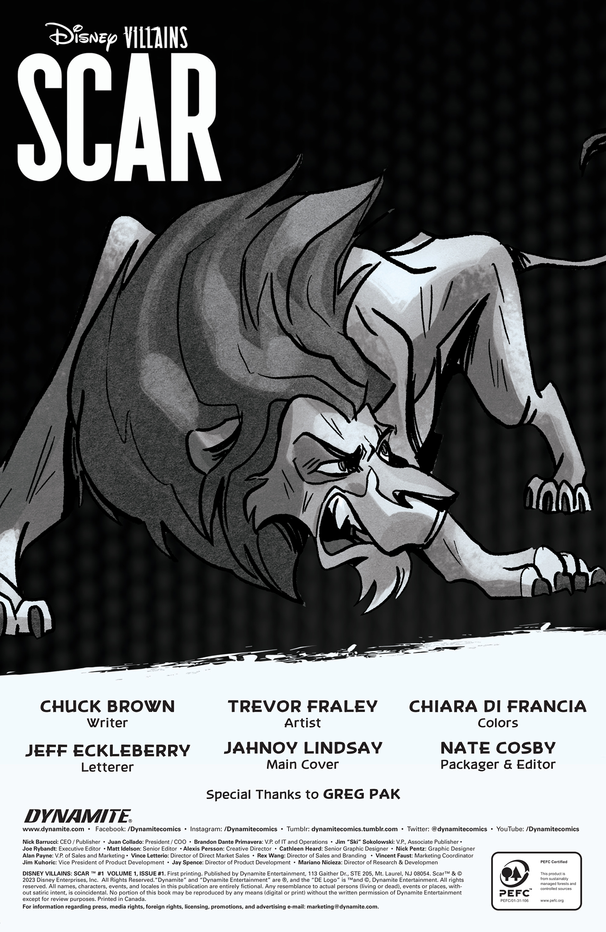 Read online Disney Villains: Scar comic -  Issue #1 - 6