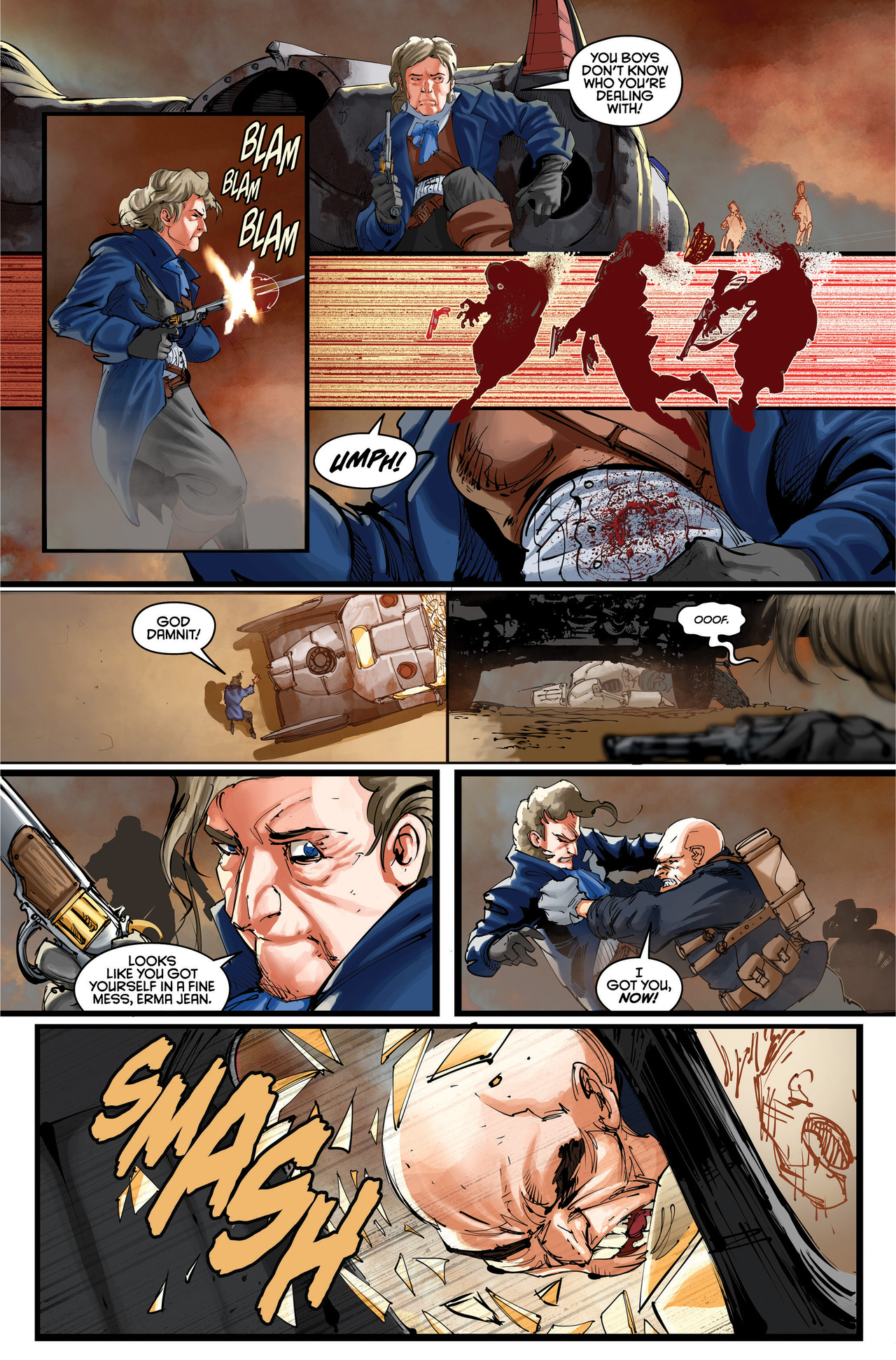 Read online Broken Gargoyles: Sin and Virtue comic -  Issue #3 - 7