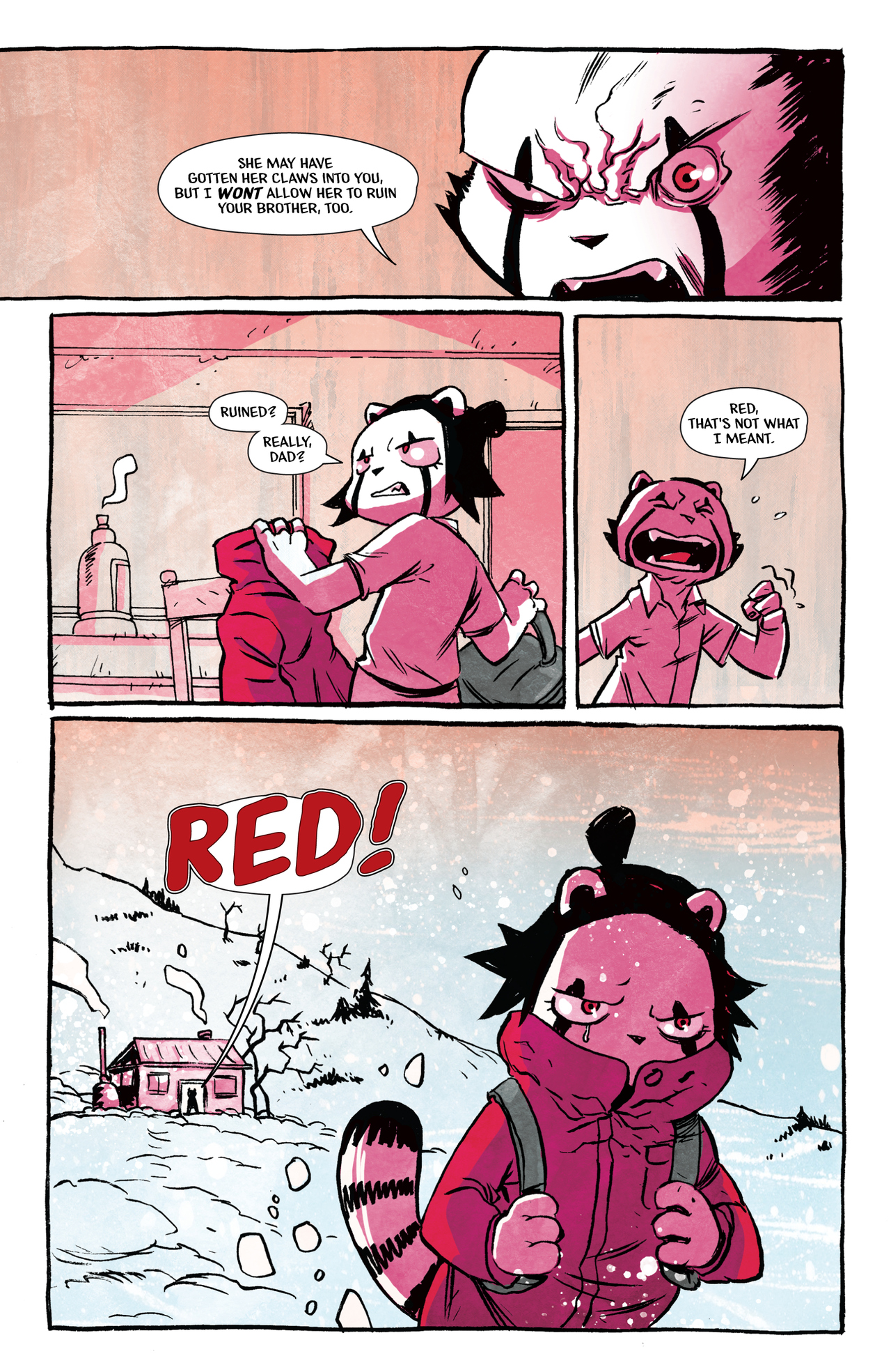 Read online Little Red Ronin comic -  Issue #1 - 7