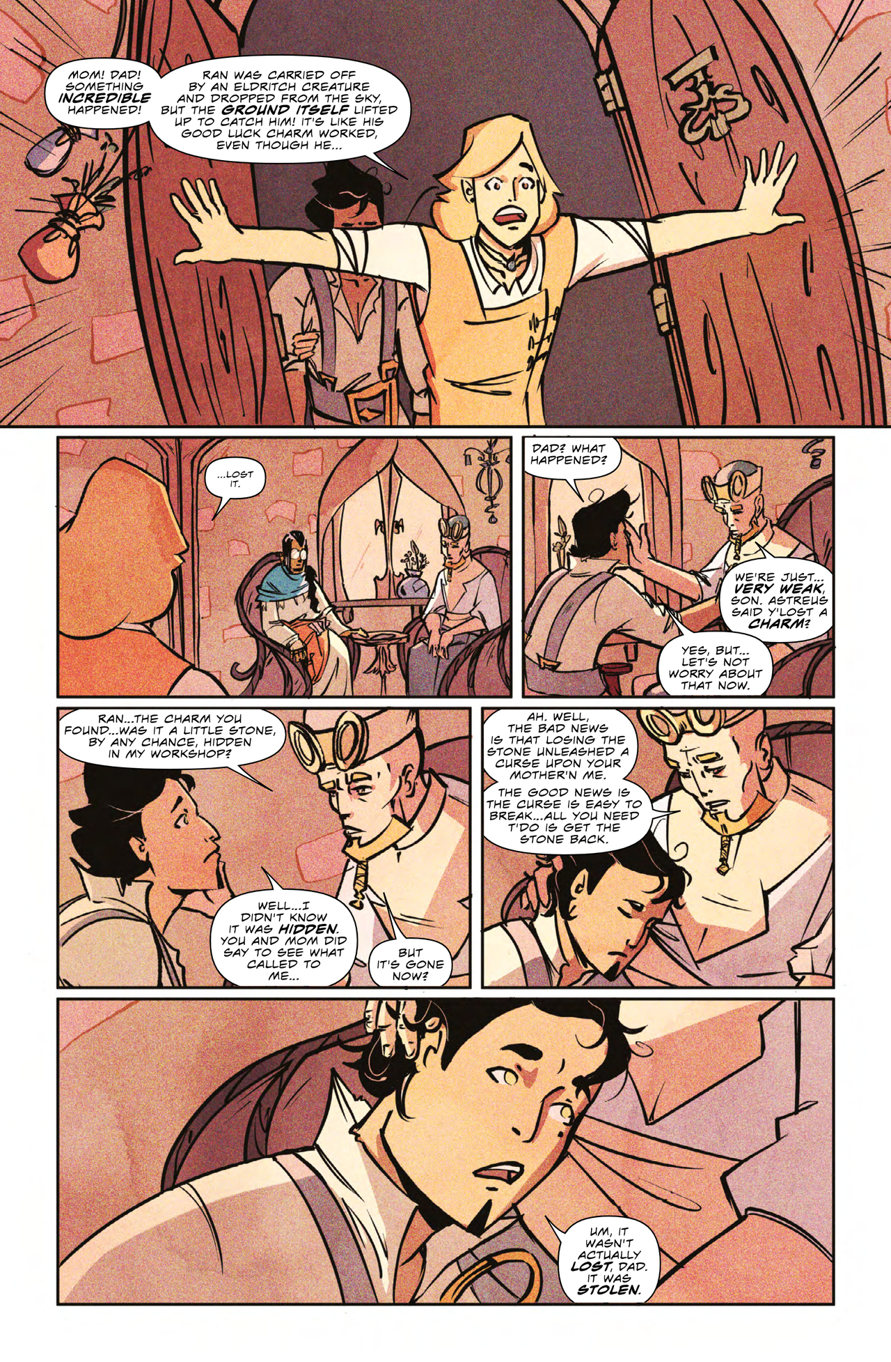 Read online Potions Inc. comic -  Issue #1 - 19