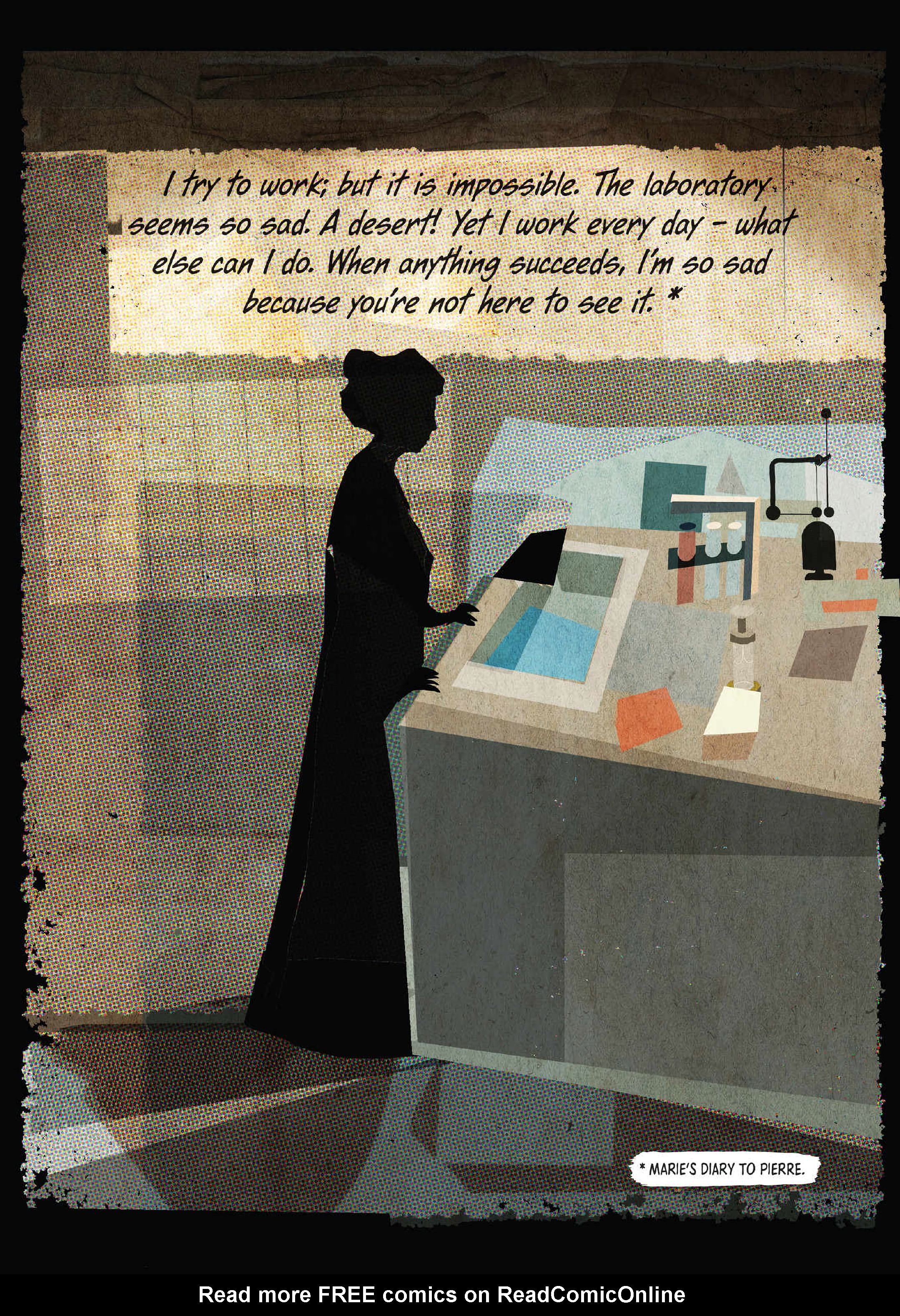 Read online Marie Curie: A Quest For Light comic -  Issue # TPB - 115